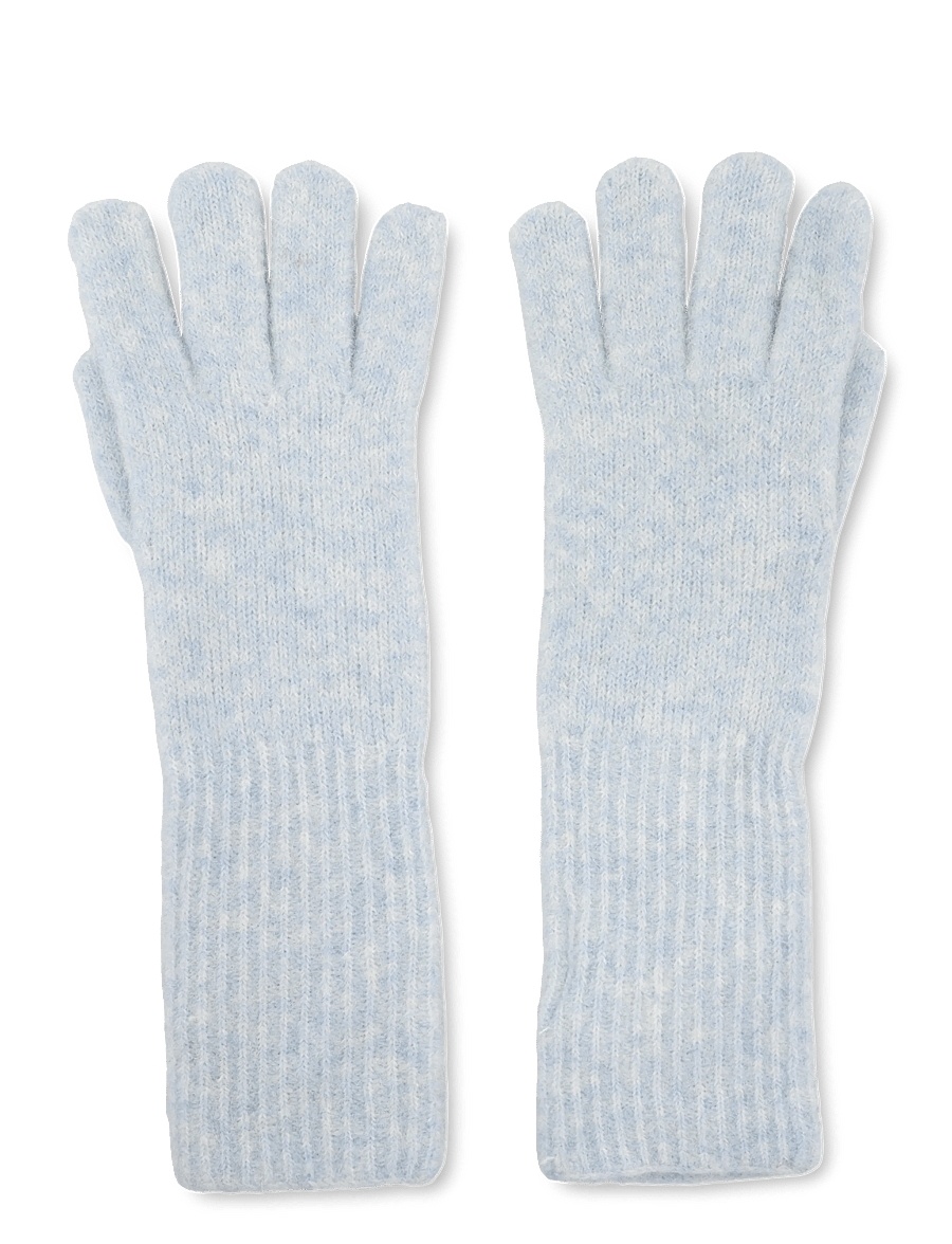 Becksöndergaard - Alpaca-Wool Glove - fingerhandschuhe - skyway blue - 1