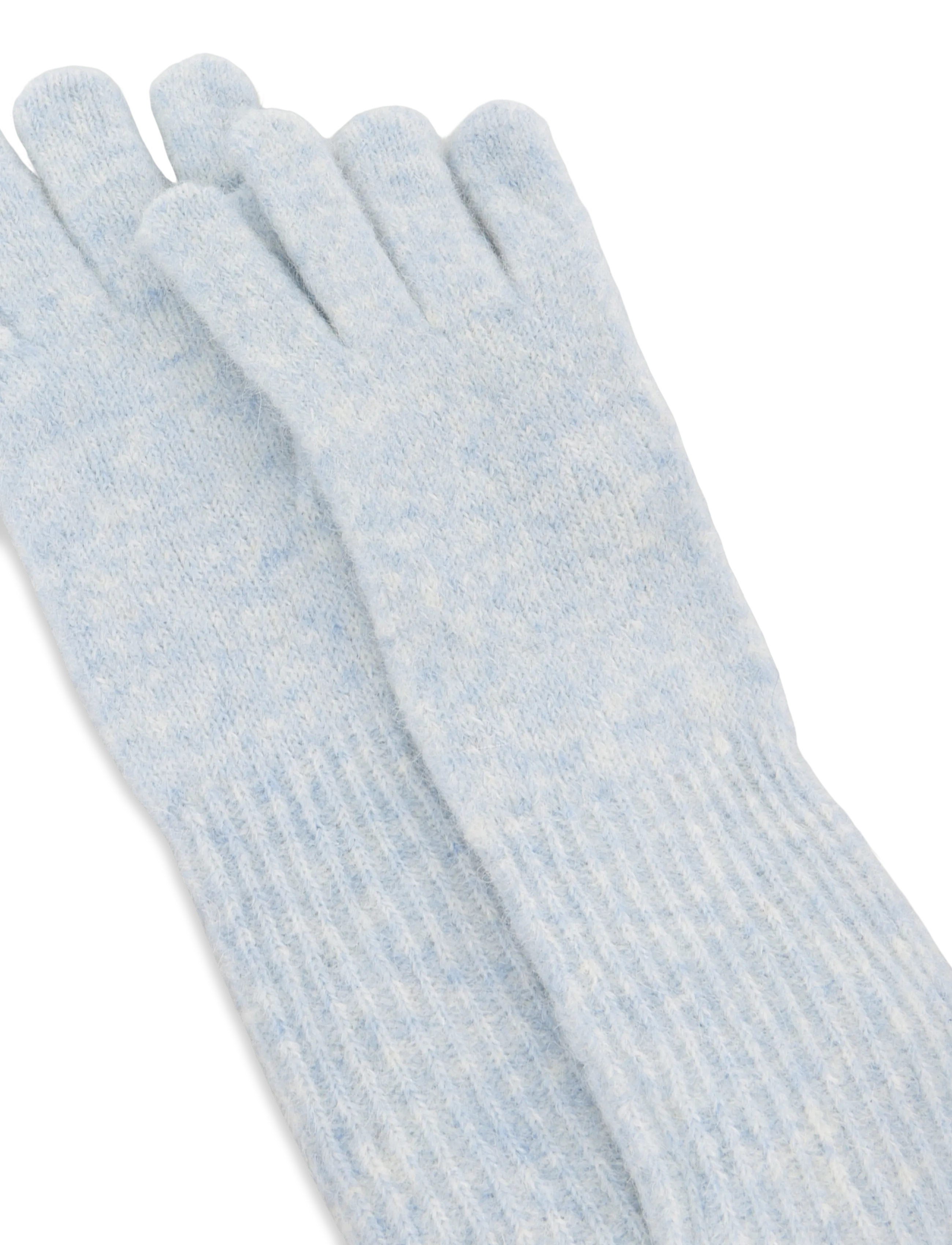 Becksöndergaard - Alpaca-Wool Glove - fingerhandschuhe - skyway blue - 2