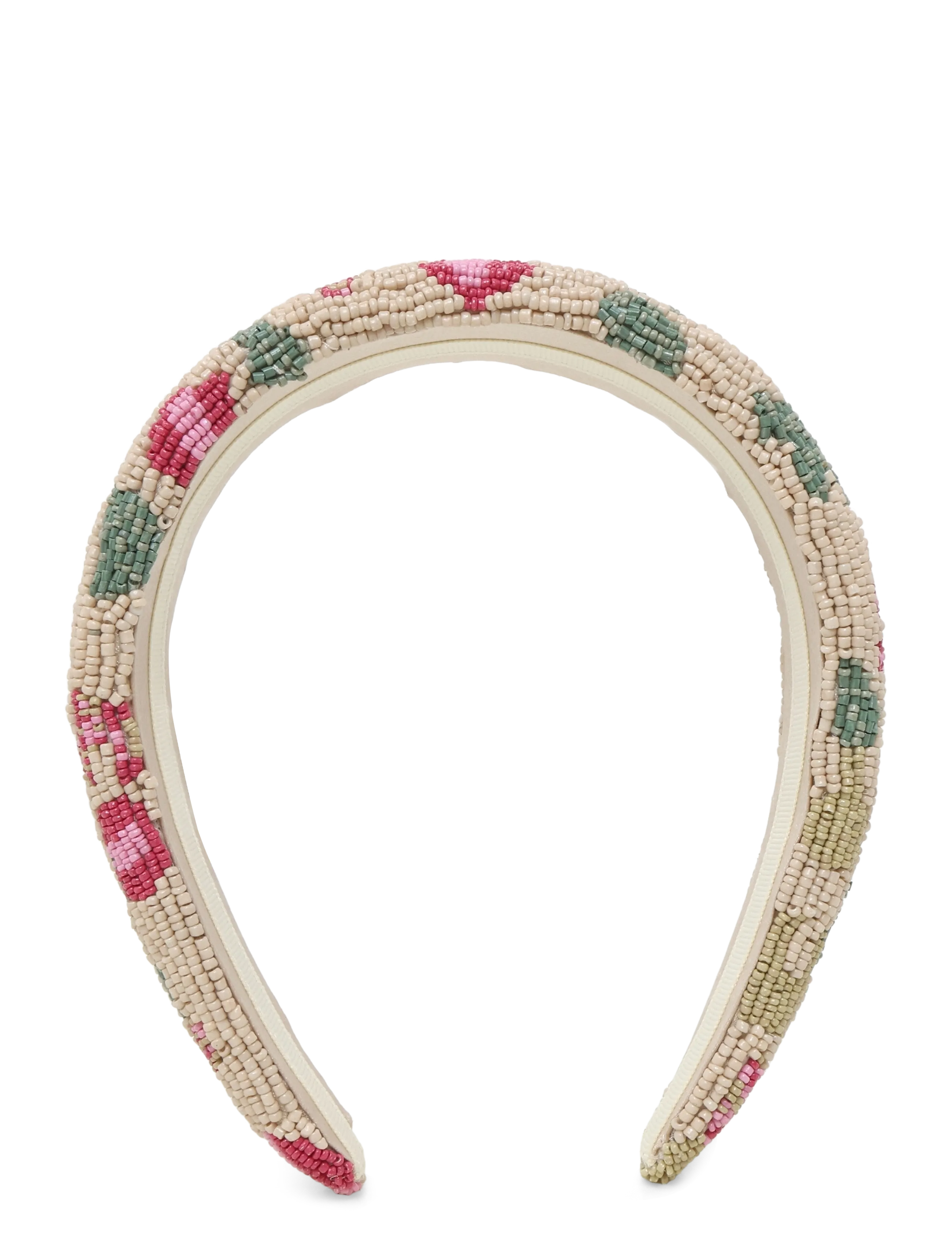 Becksöndergaard Tapelia Wide Beaded Hairbrace - Accessoires - SUMMER SAND / beige