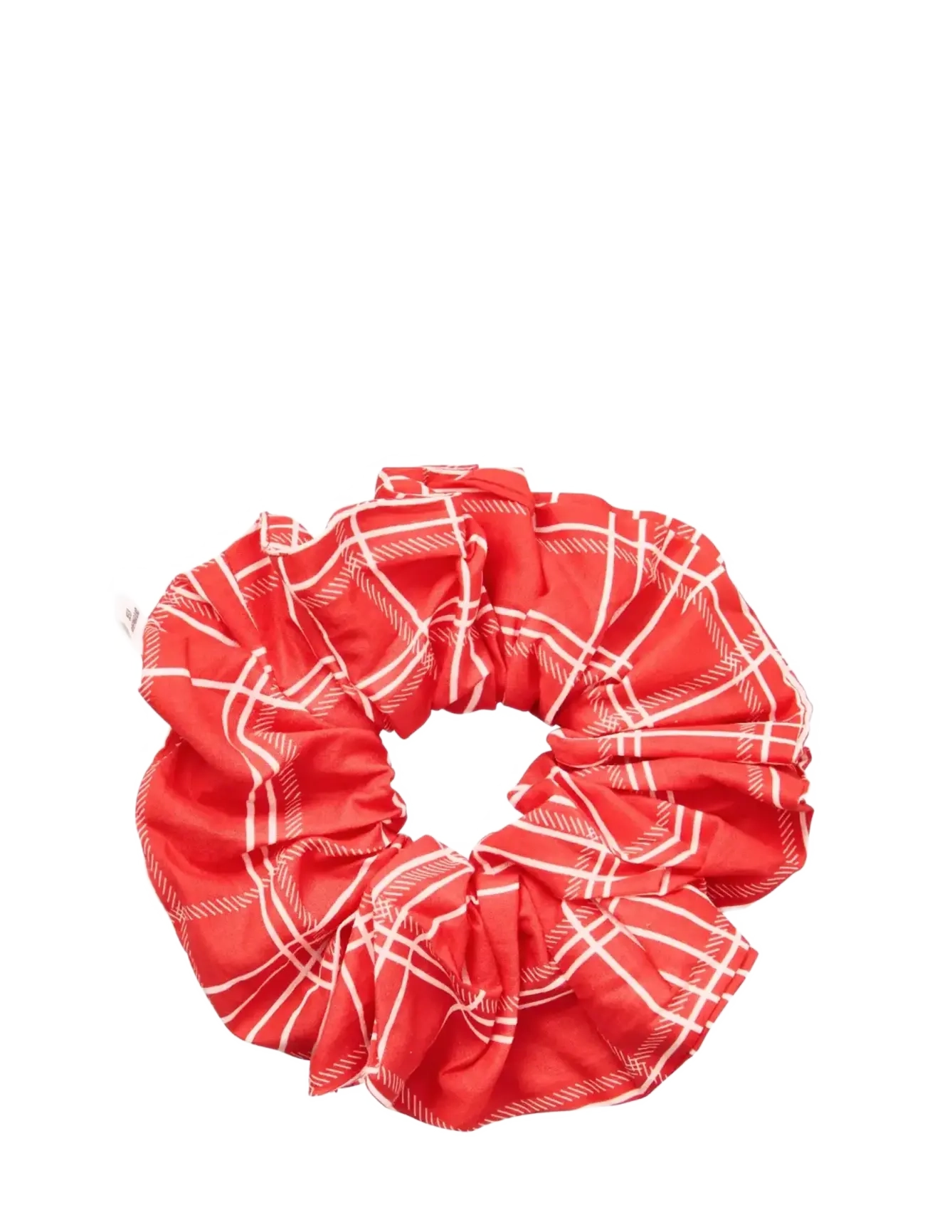 Grid Cotta Scrunchie