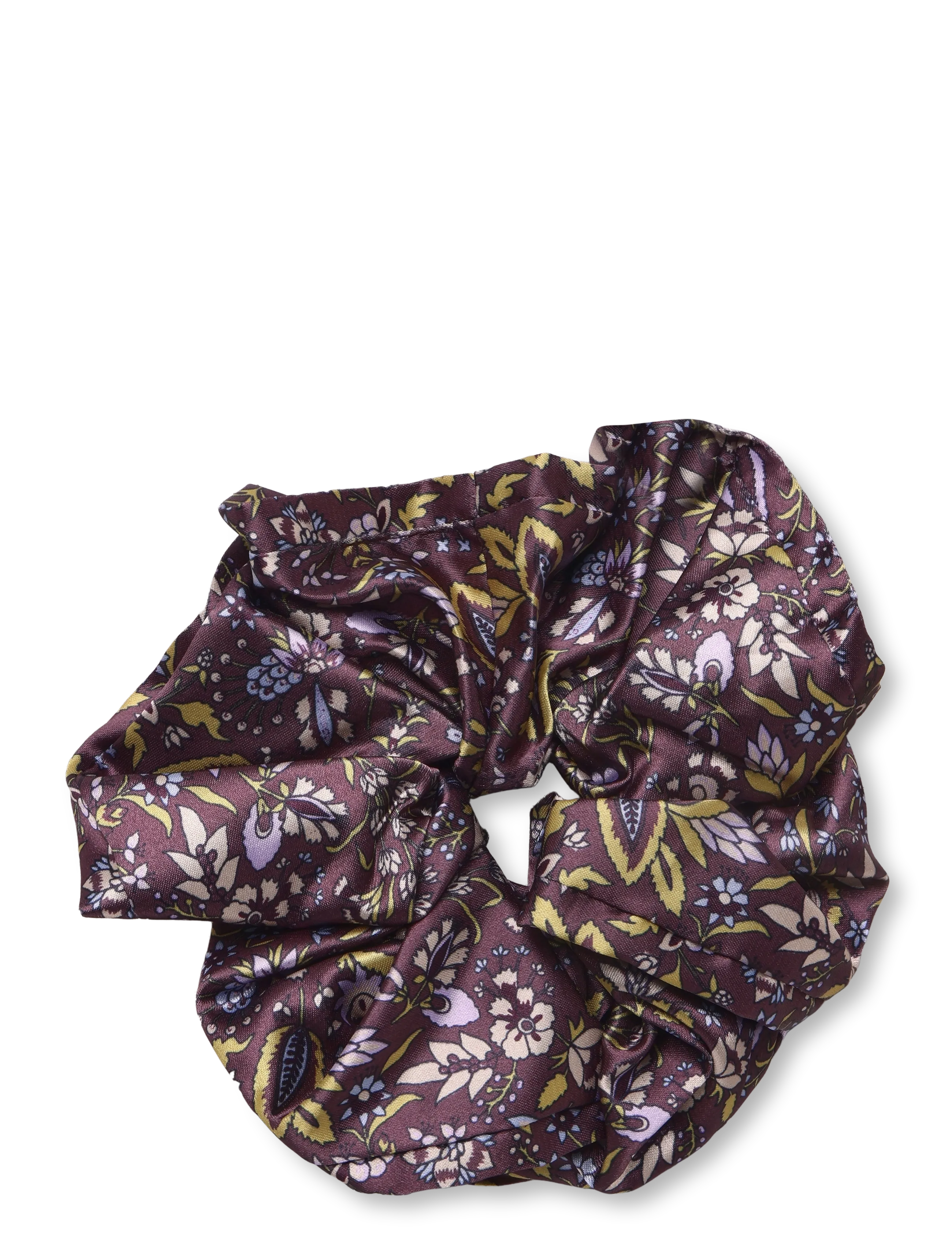 Becksöndergaard - Fiora Luster Scrunchie - lägsta priserna - chocolate brown - 1