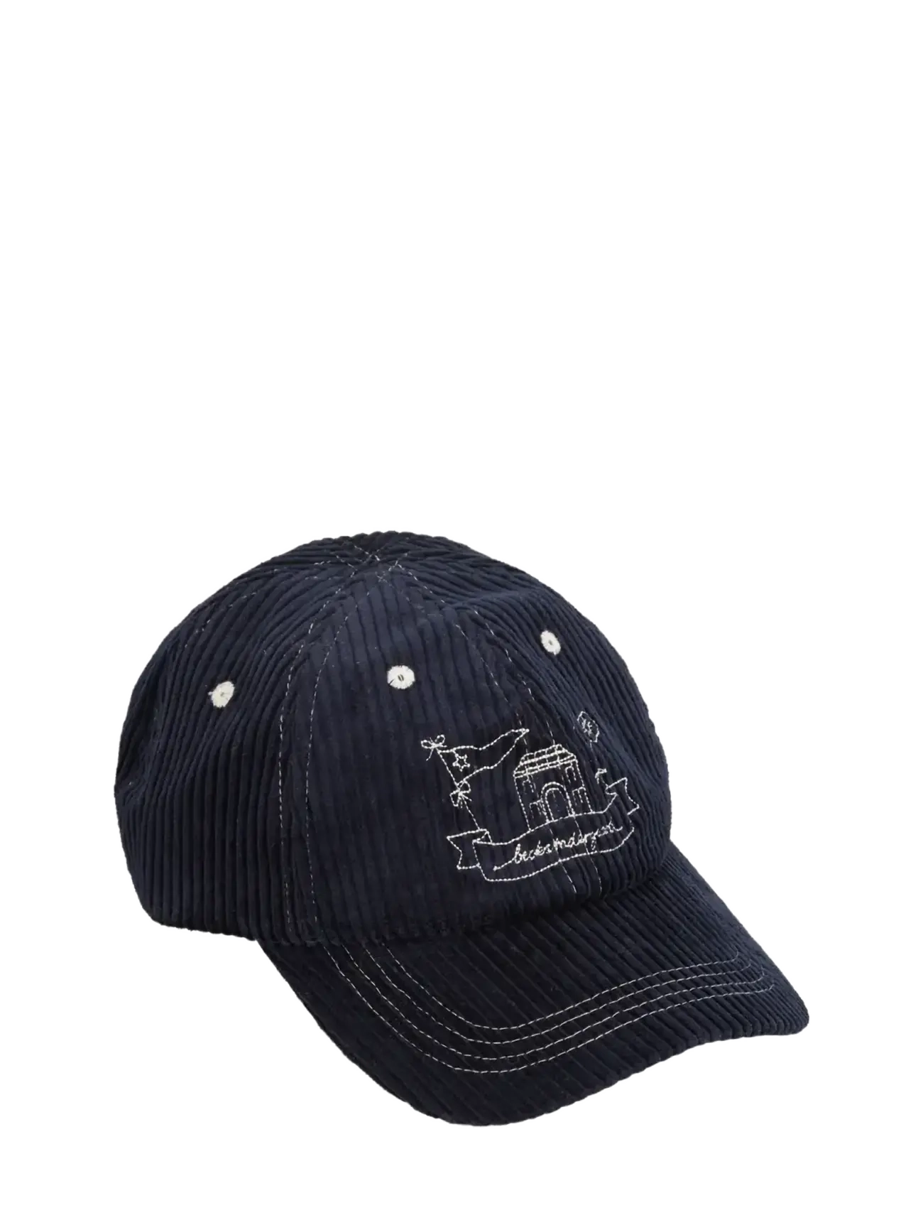 Becksöndergaard Corduroy Cap - Caps - NAVY BLUE / navy