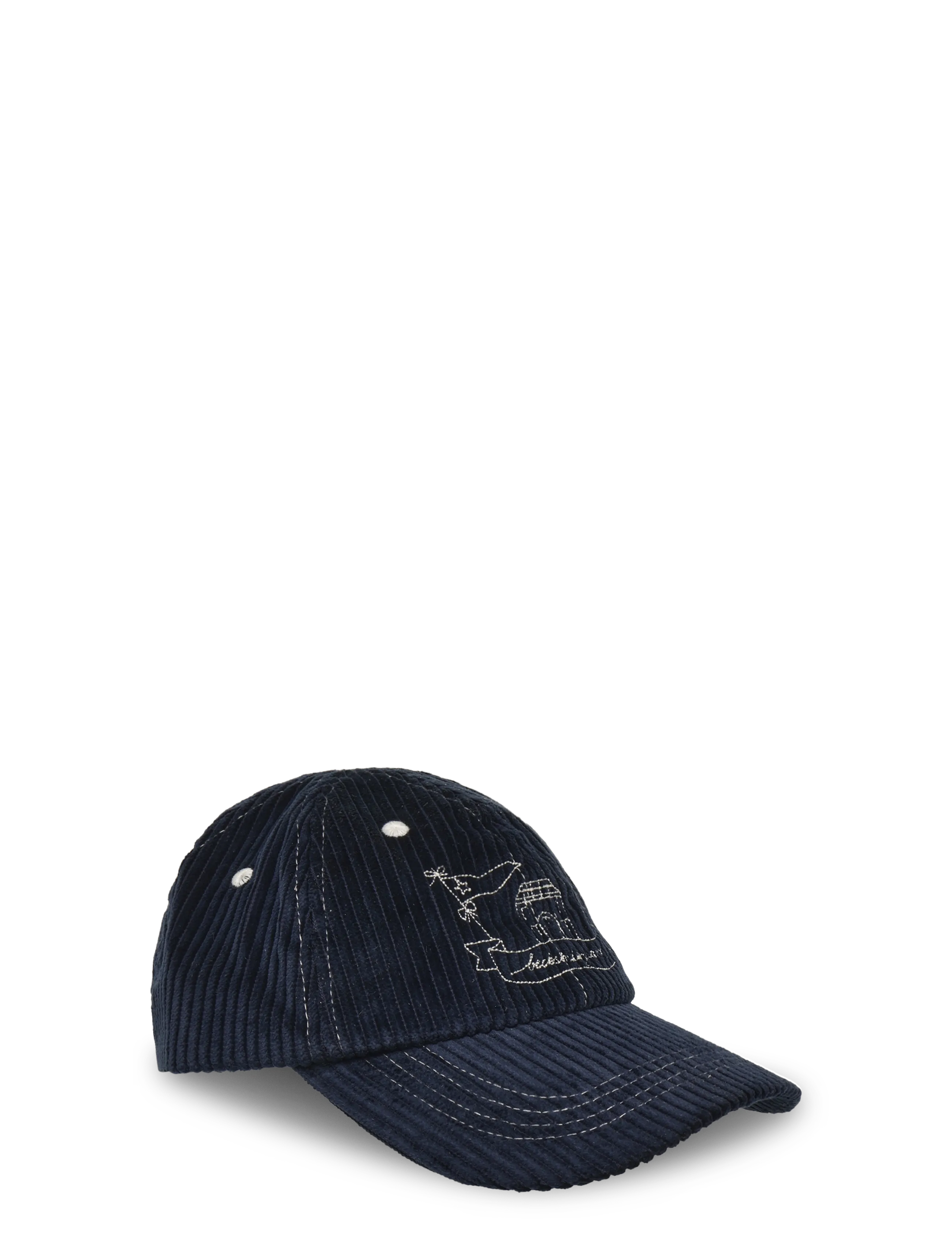 Becksöndergaard Corduroy Cap - Accessoarer - NAVY BLUE / navy