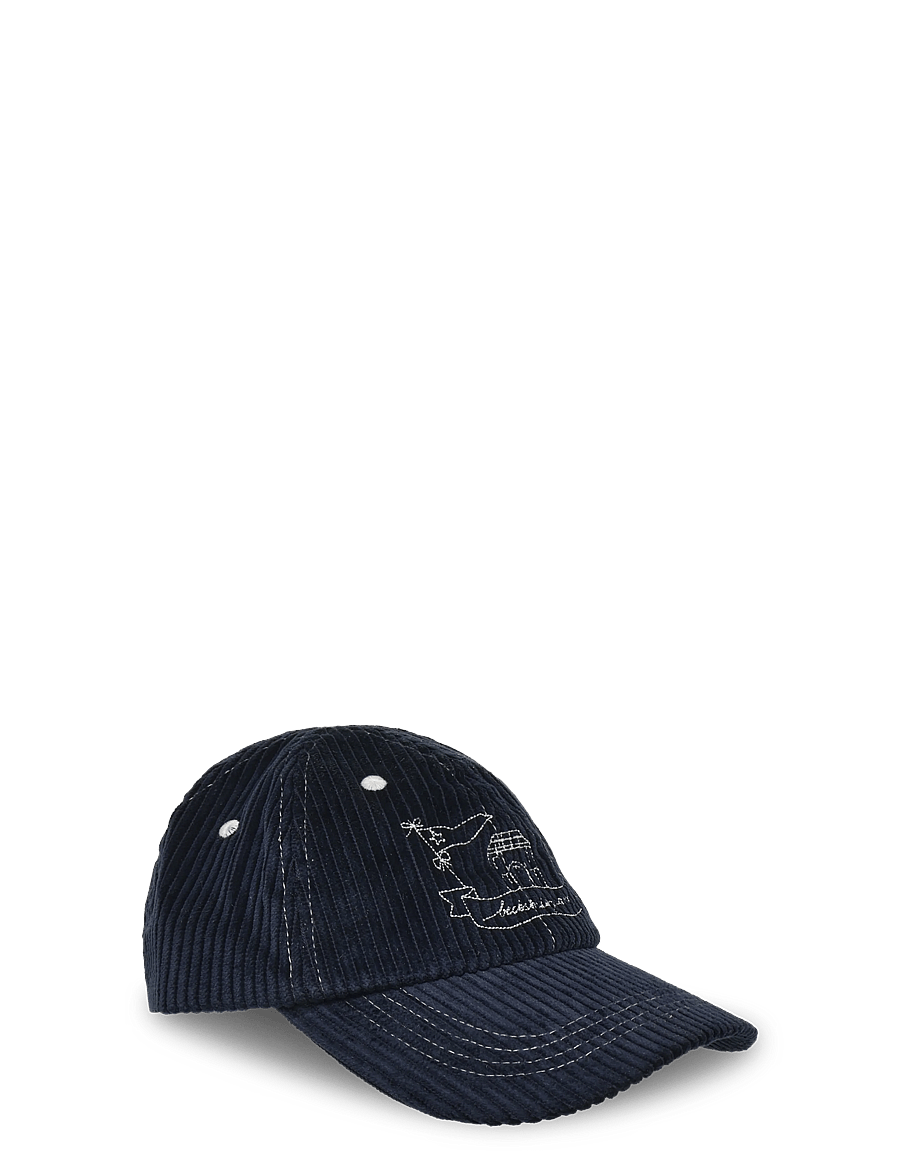 Becksöndergaard - Corduroy Cap - kepurės su snapeliu - navy blue - 0