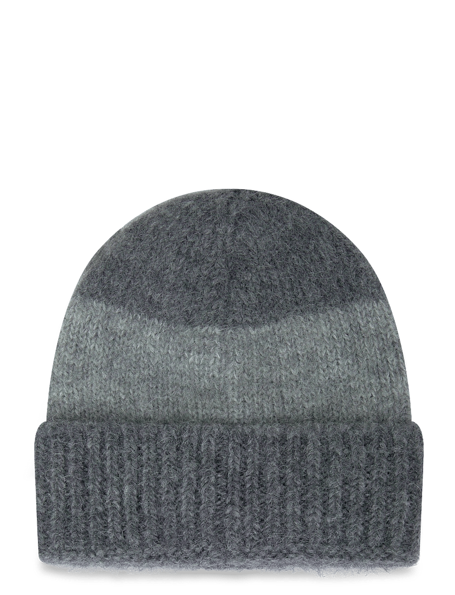 Becksöndergaard - Stripe Beanie - mössor - grey melange - 1