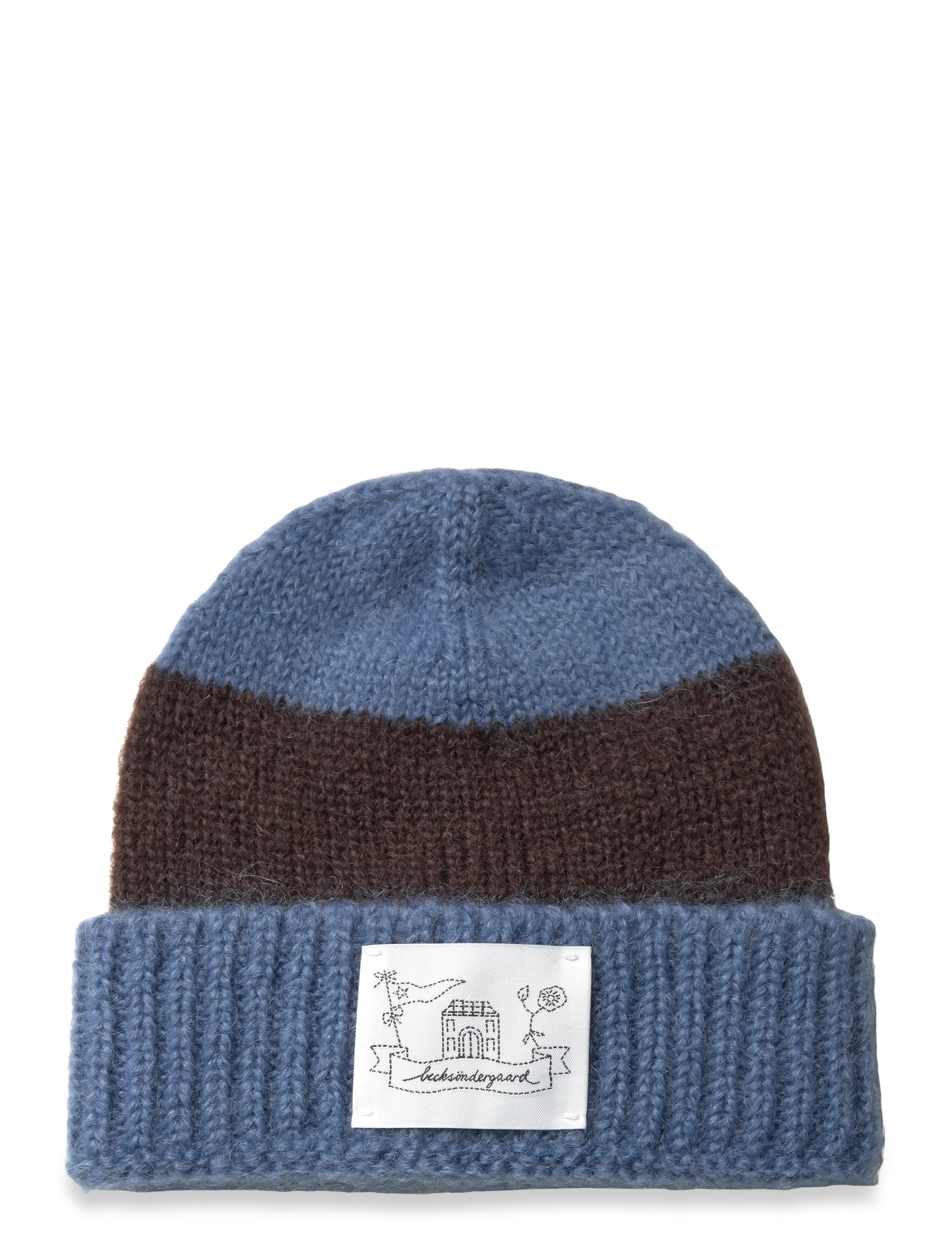 Becksöndergaard Stripe Beanie - Beanies - WINDWARD BLUE / blue