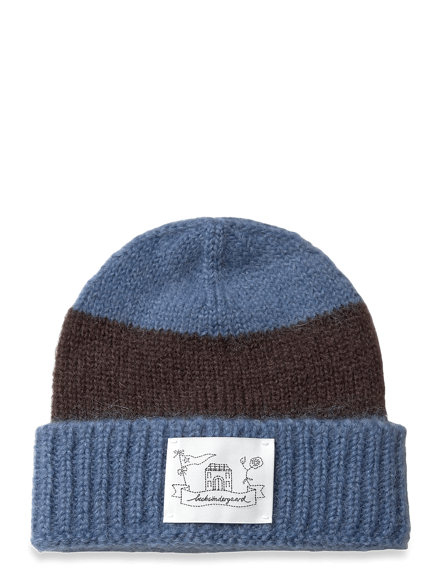 Becksöndergaard - Stripe Beanie - huer - windward blue - 0