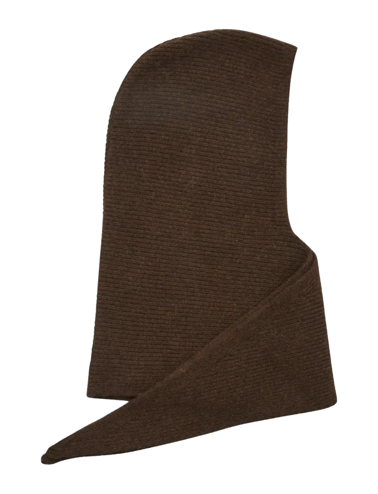 Becksöndergaard - Tie Balaclava - maskmütsid - hot fudge brown - 1