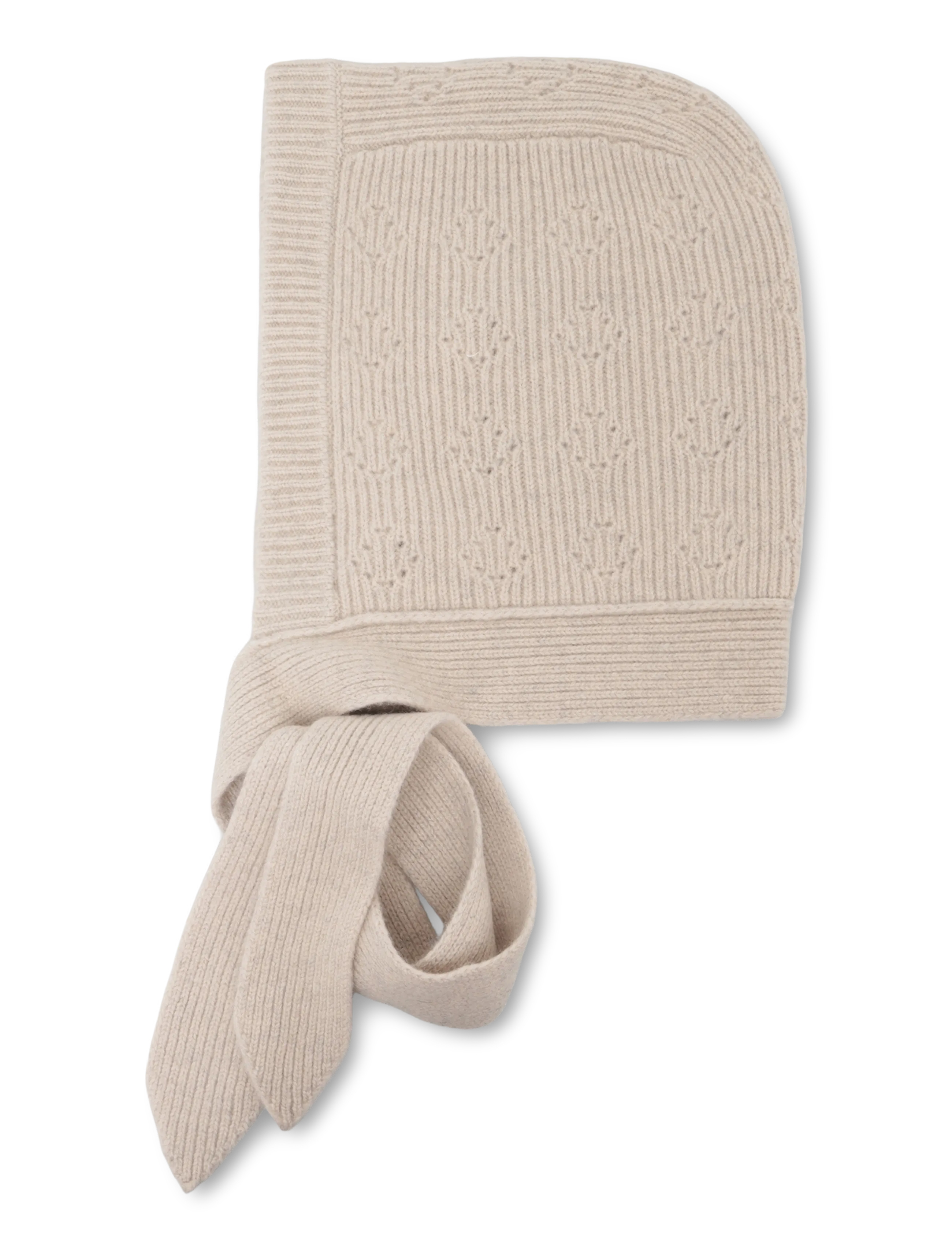 Becksöndergaard Rib Bonnet Beanie - Accessoires - BEIGE MELANGE / beige