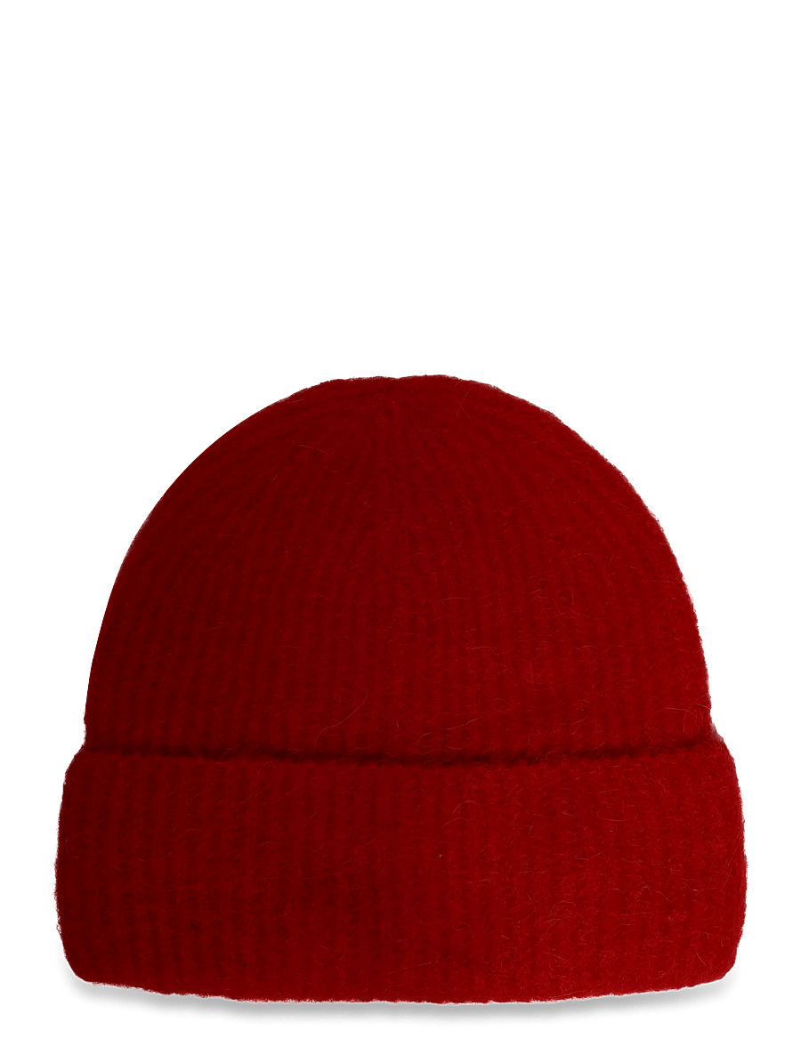 Becksöndergaard - Alpaca-Wool Beanie - adītas cepures - salsa red - 1