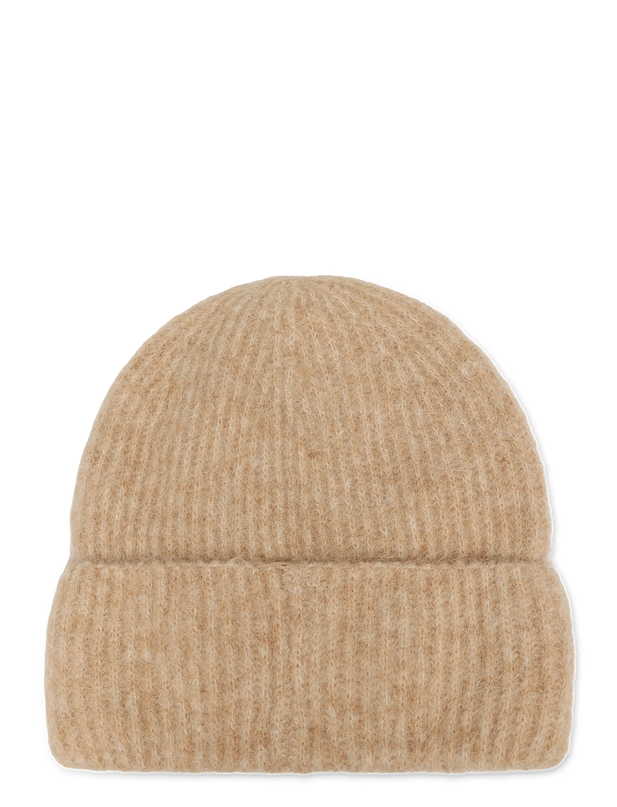 Becksöndergaard - Alpaca-Wool Beanie - mützen - simply taupe beige - 0