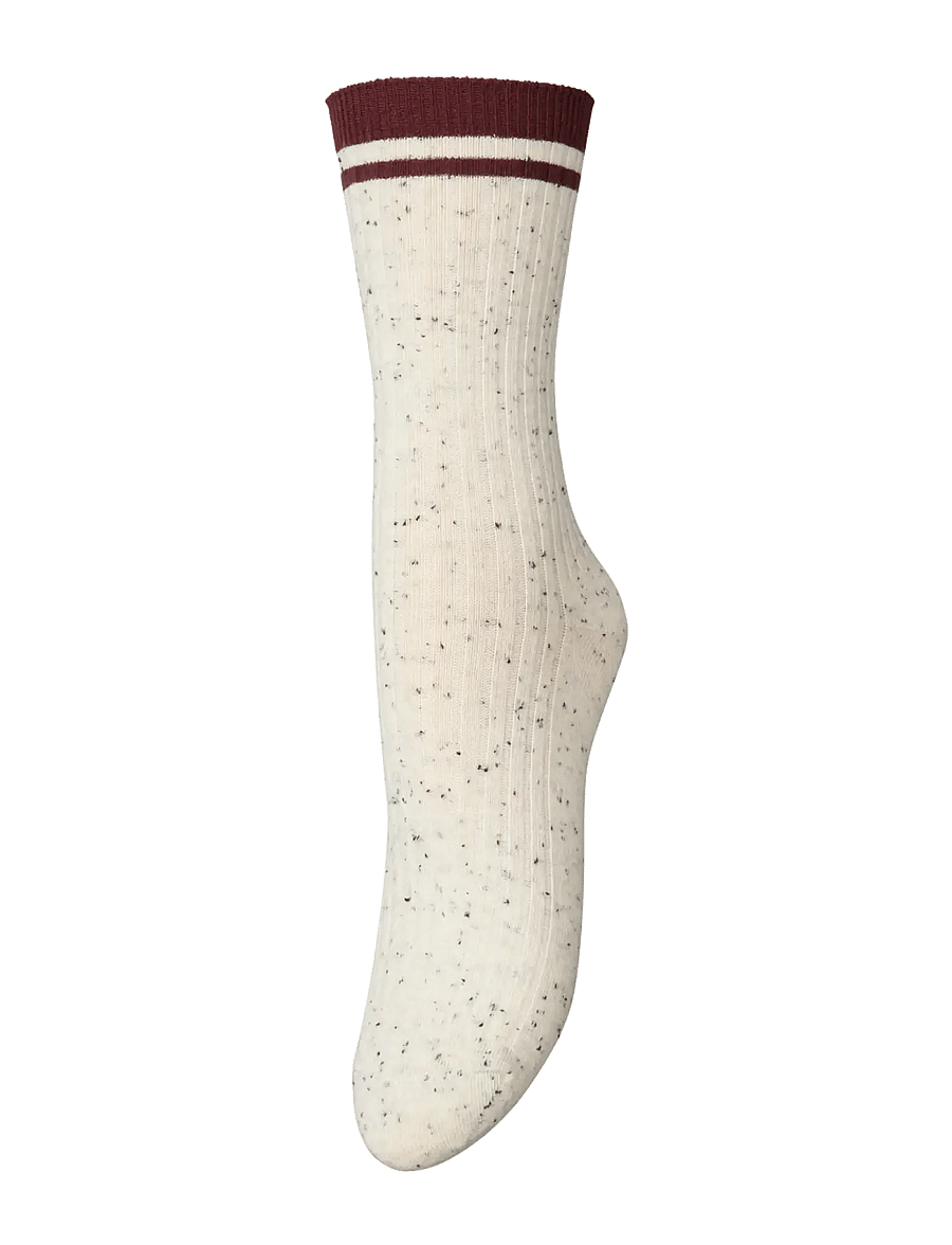 Becksöndergaard - Gaja Sock - normale socken - birch white - 0