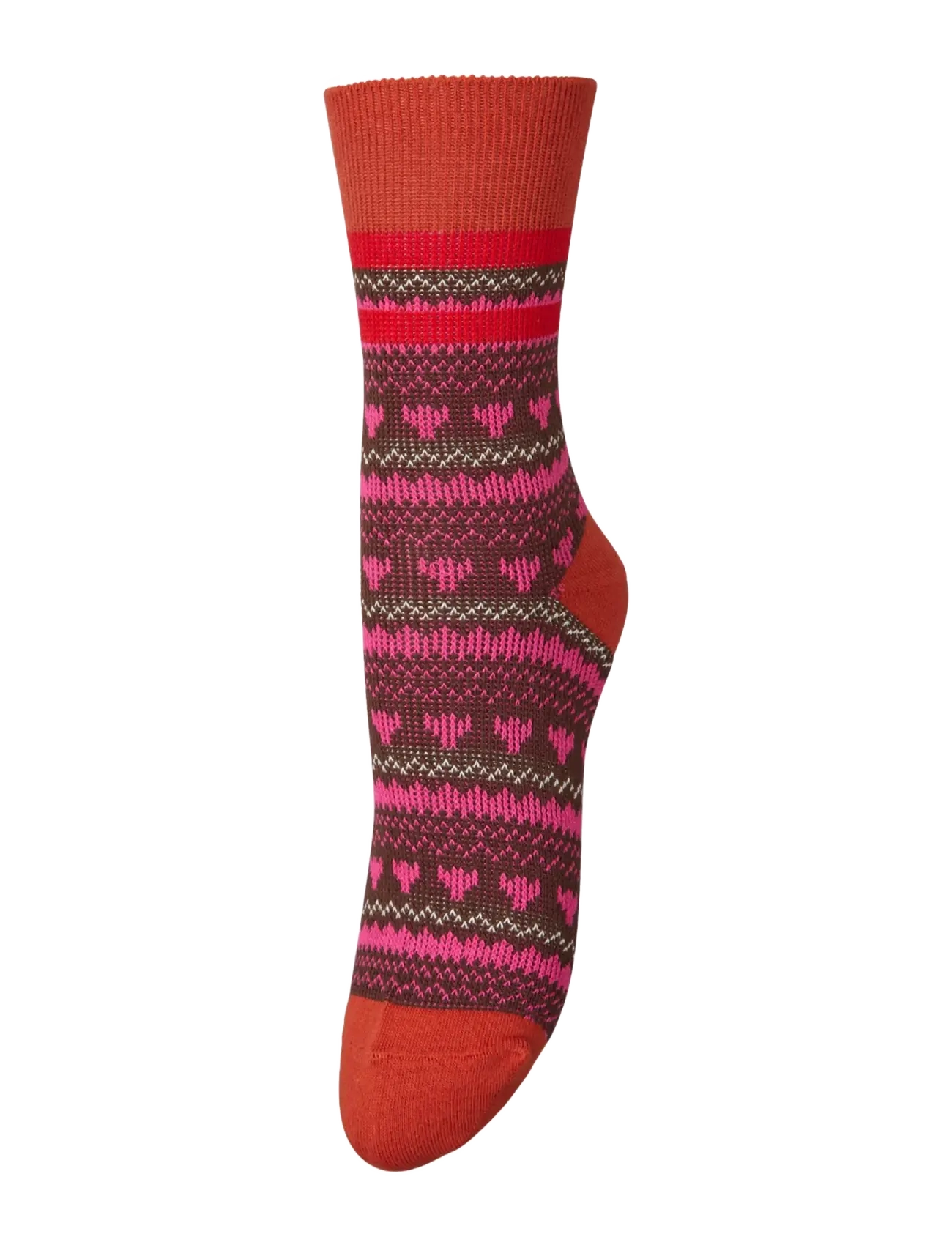 Becksöndergaard Barlow Cotta Sock - Undertøj - ROOIBOS ORANGE / orange