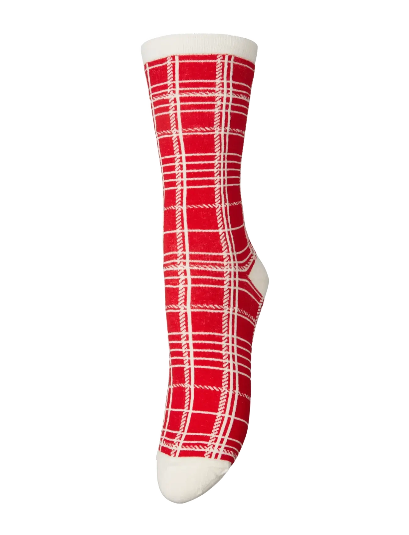 Becksöndergaard Grid Visca Sock - Farben der Saison - SALSA RED / red