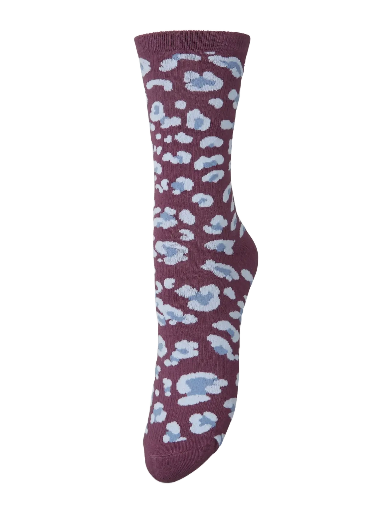 Becksöndergaard Leony Cotta Sock - BECKSÖNDERGAARD - SKYWAY BLUE / burgundy