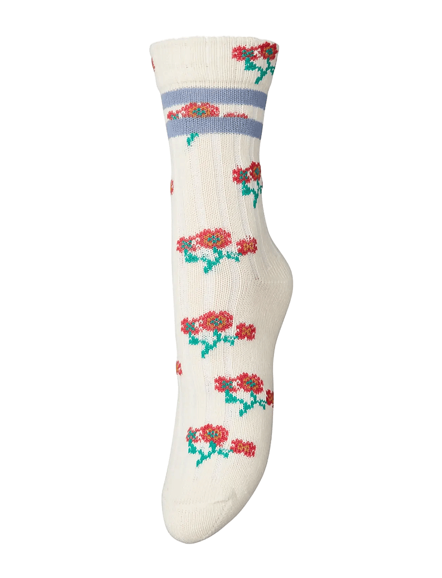 Becksöndergaard - Flotile Cotta Sock - birch white - 1