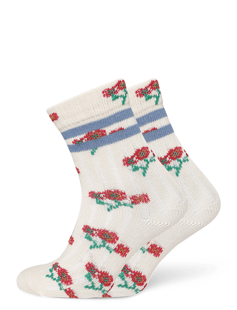 Becksöndergaard - Flotile Cotta Sock - regular socks - birch white - 1