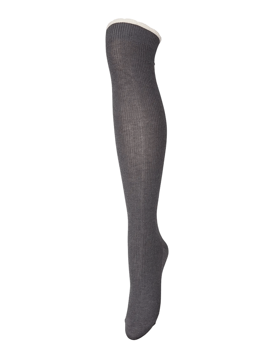 Becksöndergaard - Talula Knee Sock - knæstrømper - turbulence gray - 0