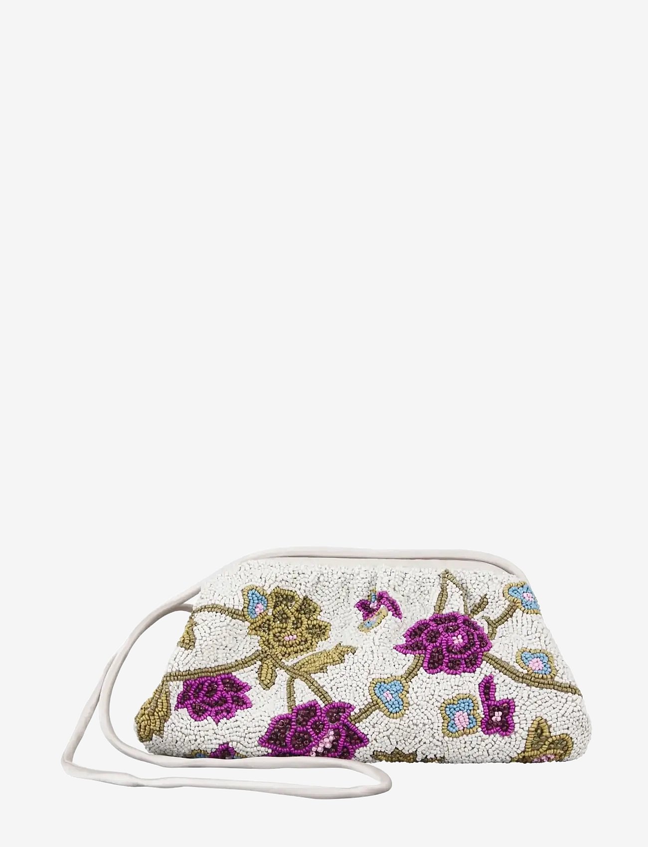 Becksöndergaard Wintaflora Beaded Luna Bag - White - ONE SIZE