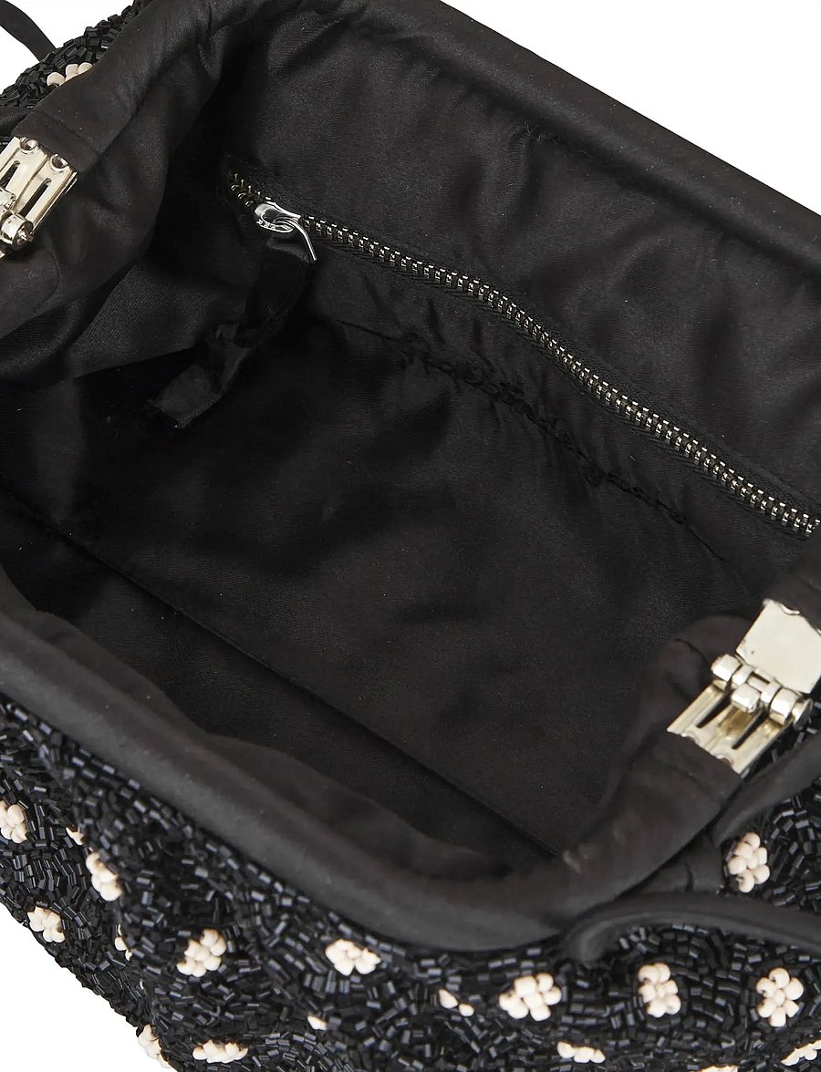 Becksöndergaard - Dot Beaded Luna Bag - mode trends - black - 1