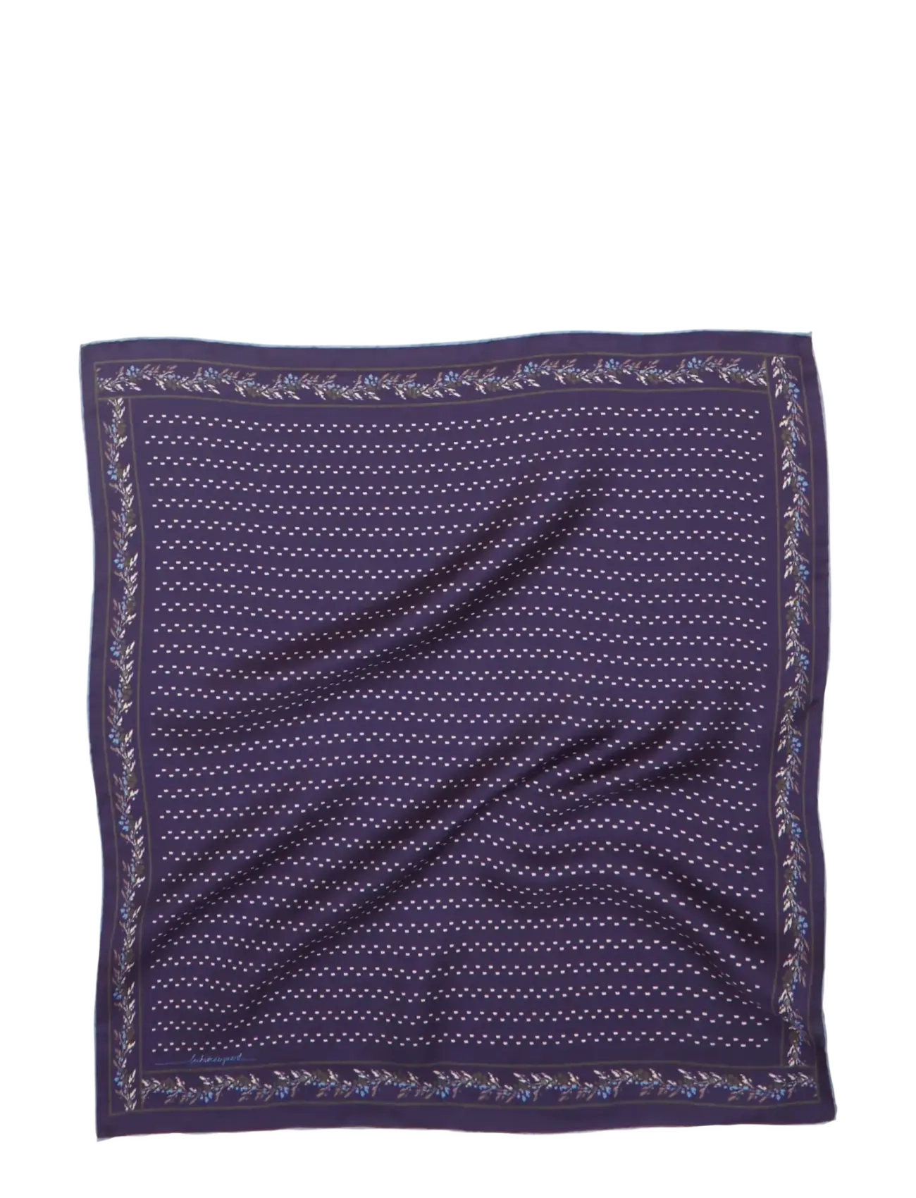 Becksöndergaard Ribbonia Sia Scarf - BECKSÖNDERGAARD - NAVAL ACADEMY BLUE / navy