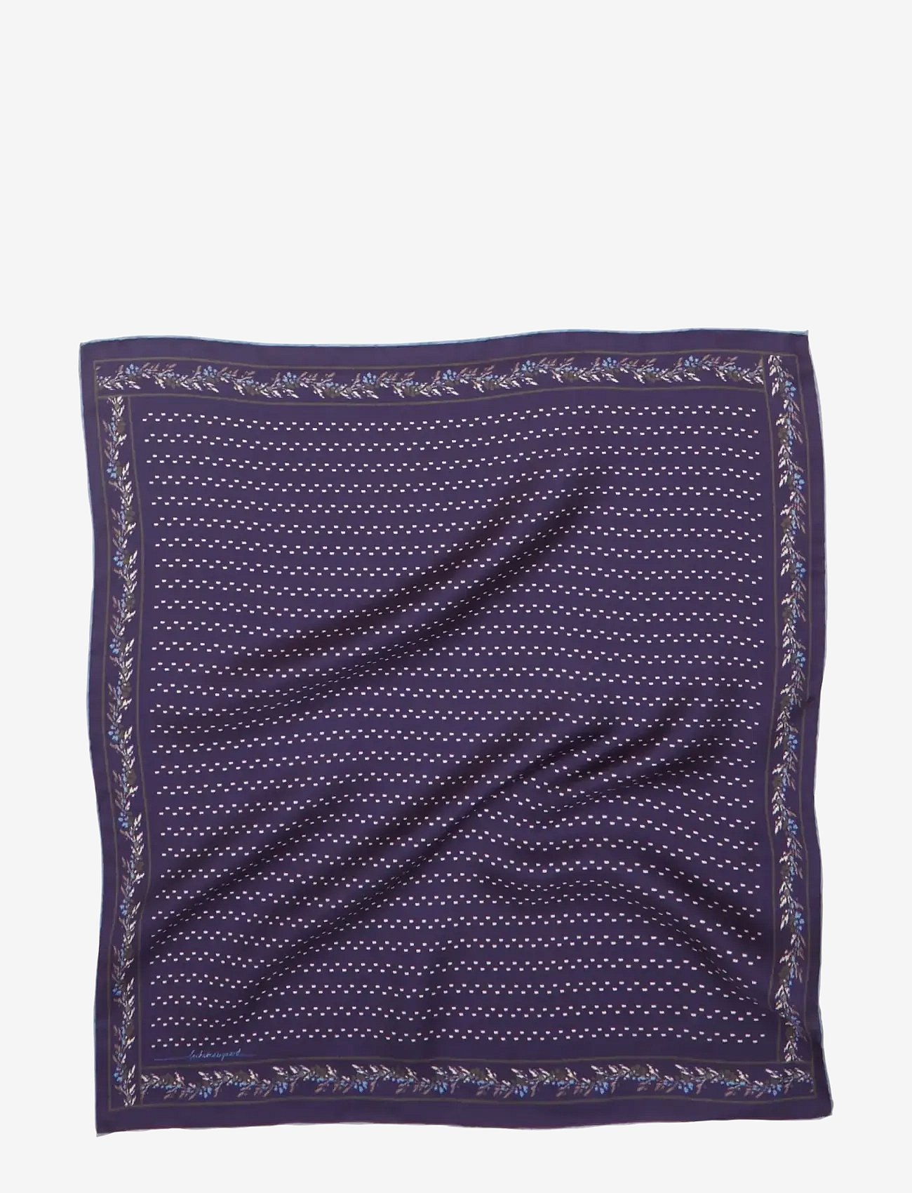 Becksöndergaard Ribbonia Sia Scarf - Navy - ONE SIZE