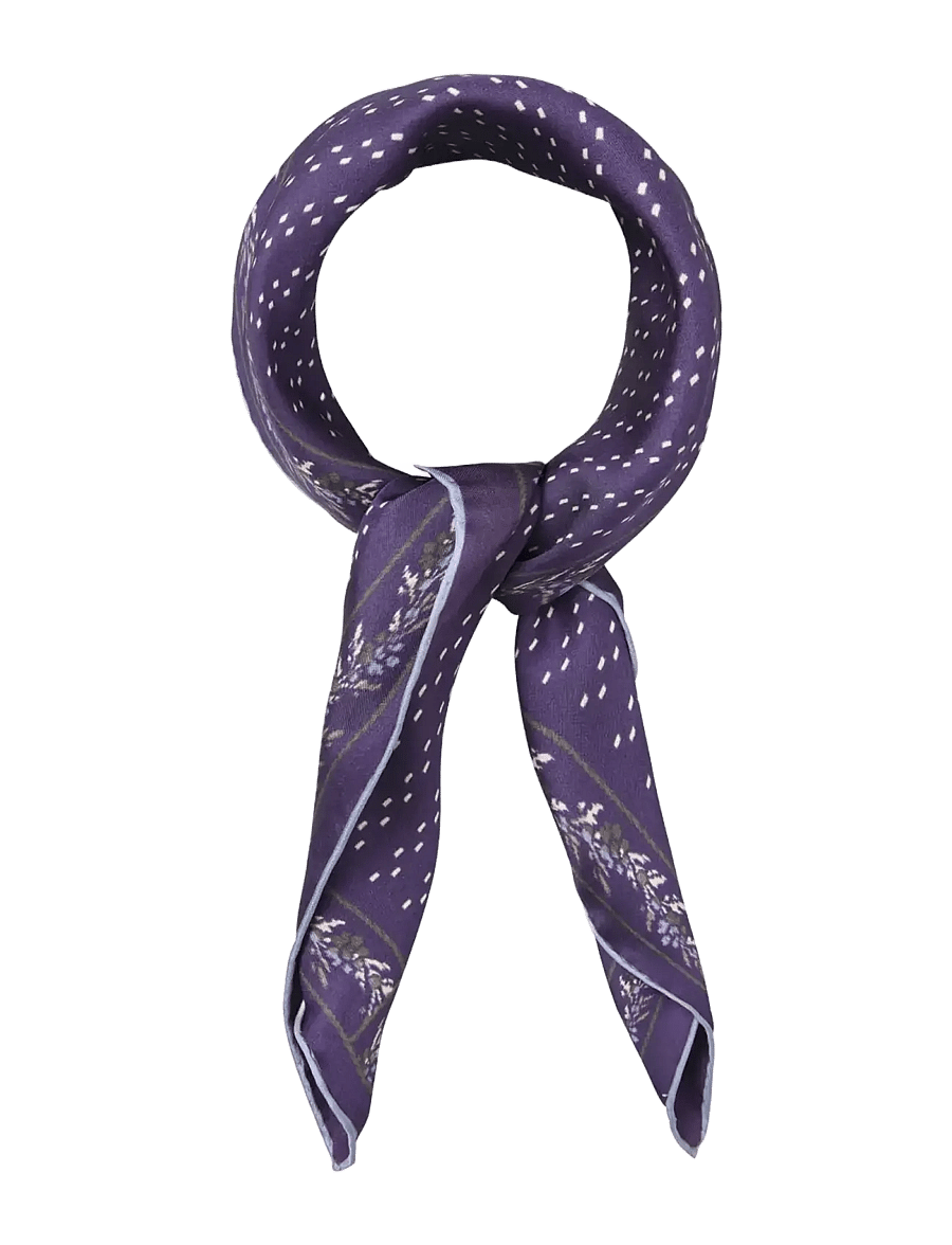 Becksöndergaard - Ribbonia Sia Scarf - tynde tørklæder - naval academy blue - 1