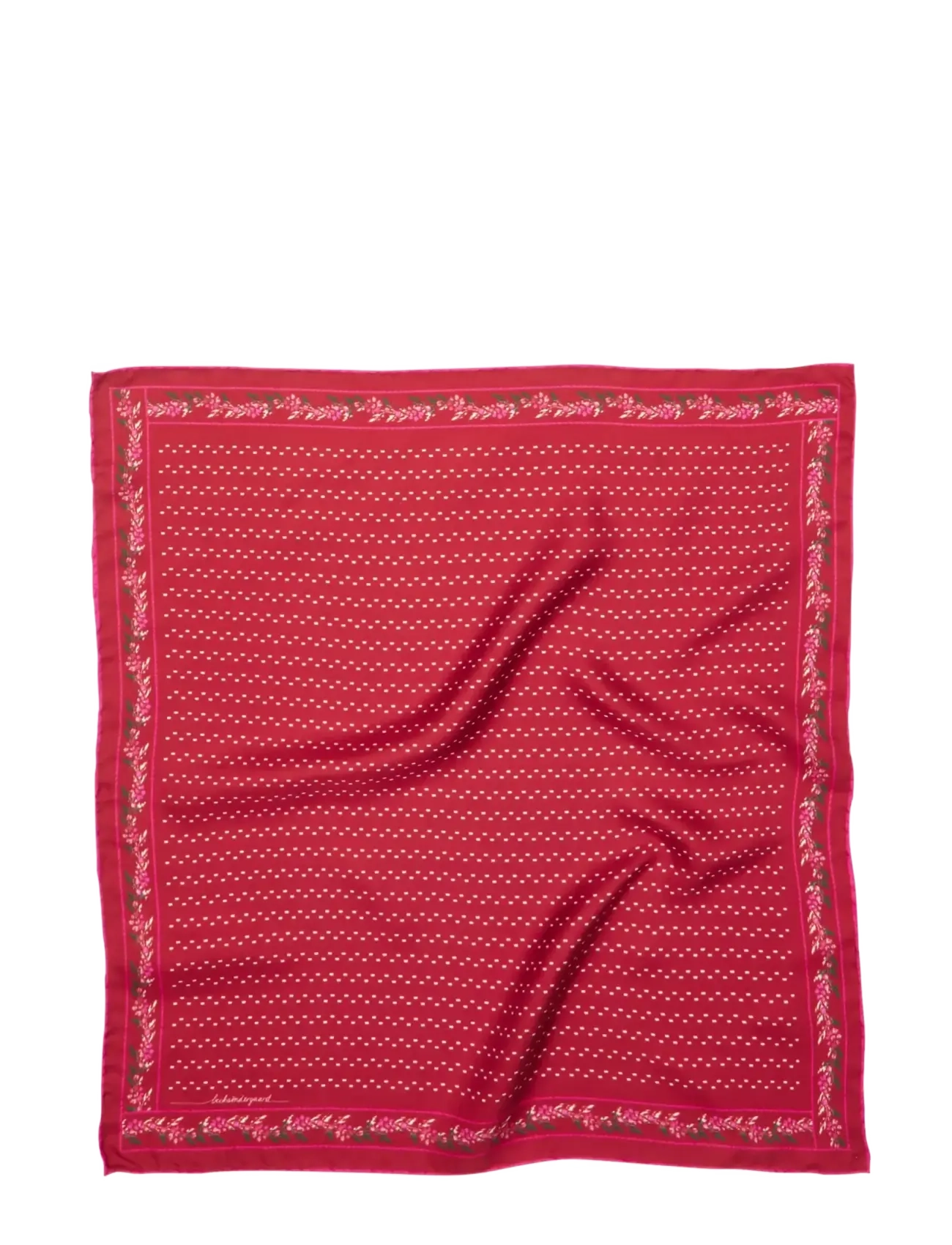 Becksöndergaard Ribbonia Sia Scarf - BECKSÖNDERGAARD - SAVVY RED / red