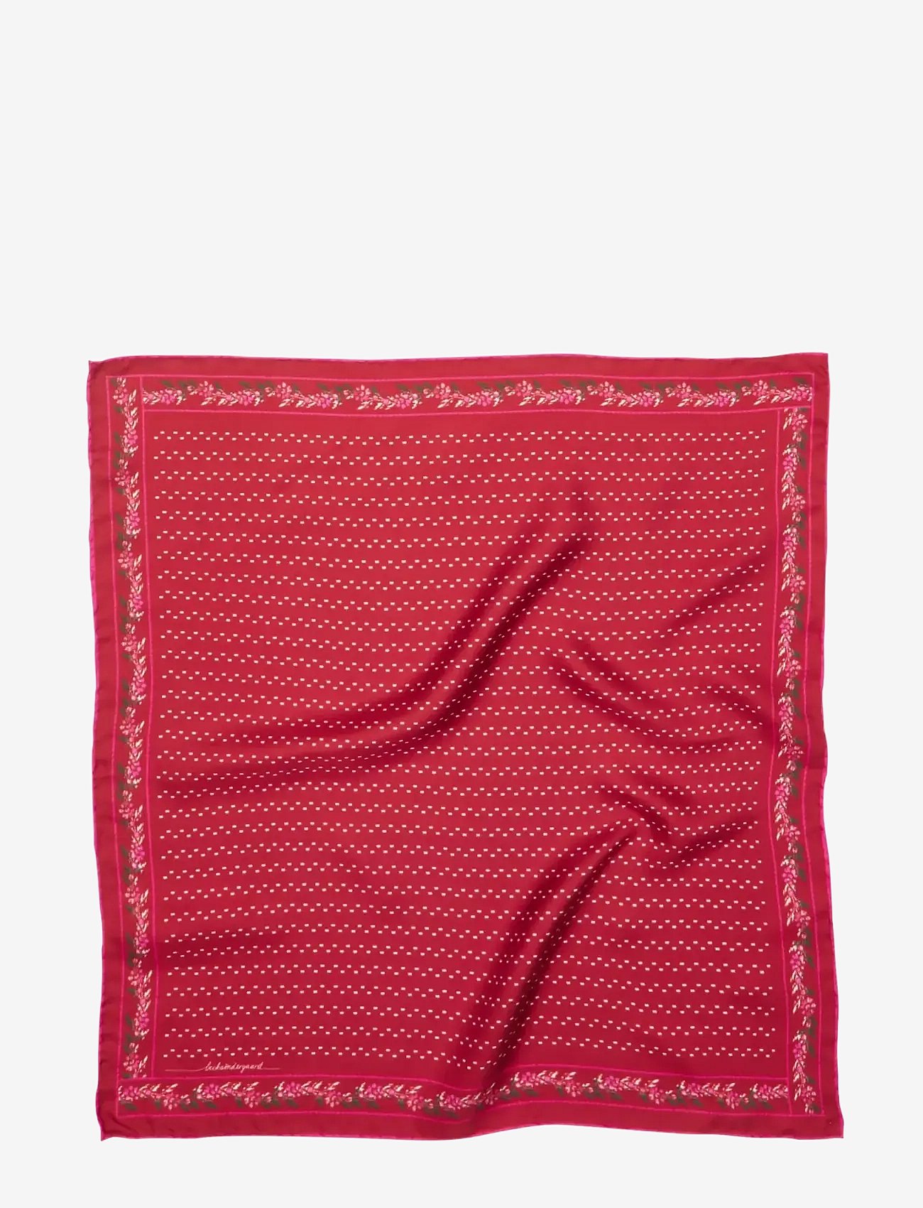 Becksöndergaard Ribbonia Sia Scarf - Red - ONE SIZE