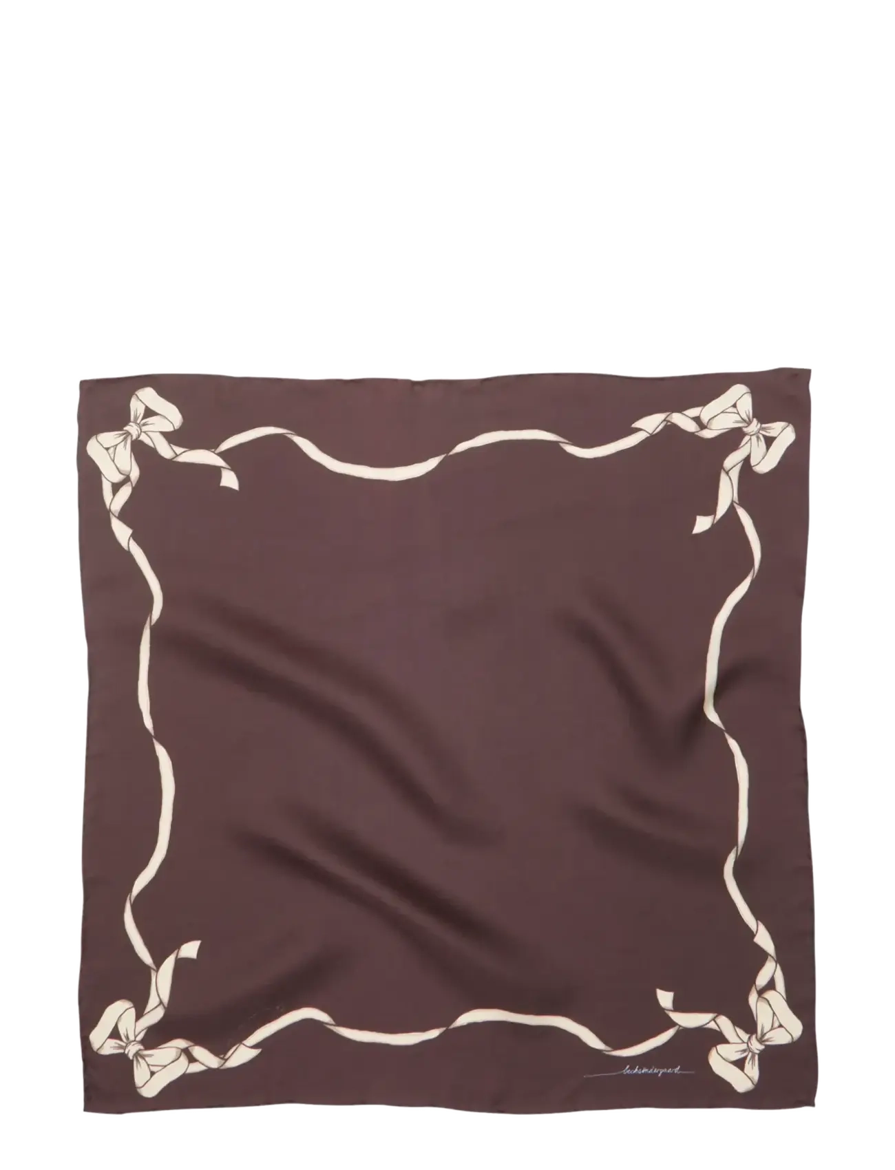 Becksöndergaard Bowtora Sia Scarf - Brown - ONE SIZE