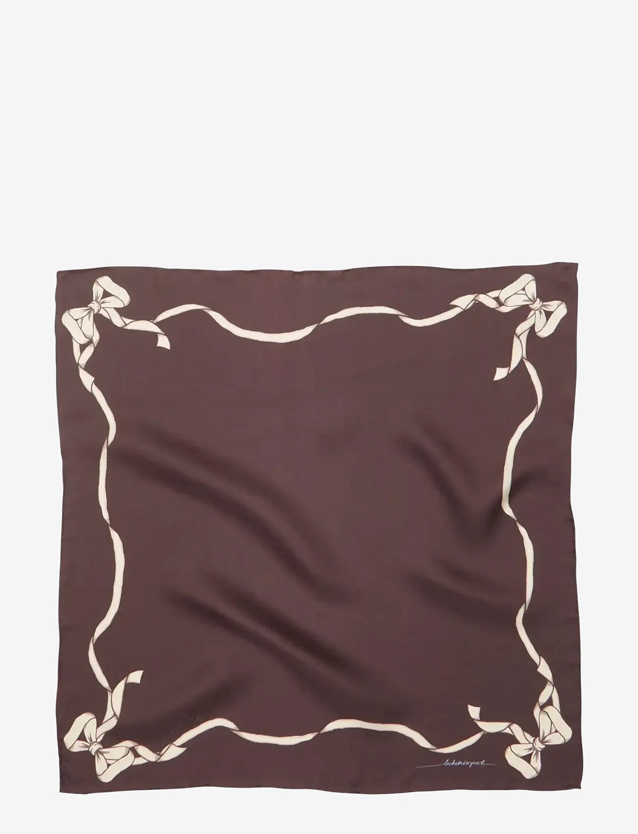 Becksöndergaard Bowtora Sia Scarf - Brown - ONE SIZE