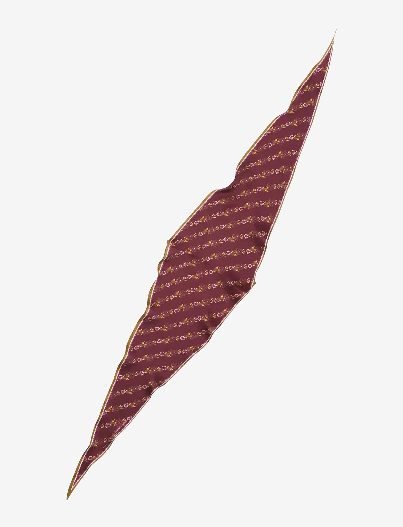 Becksöndergaard Minuit Diamond Scarf - Burgundy - ONE SIZE