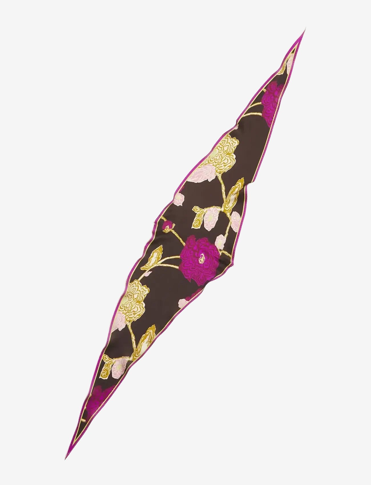 Becksöndergaard Wintaflora Diamond Scarf - Brown - ONE SIZE