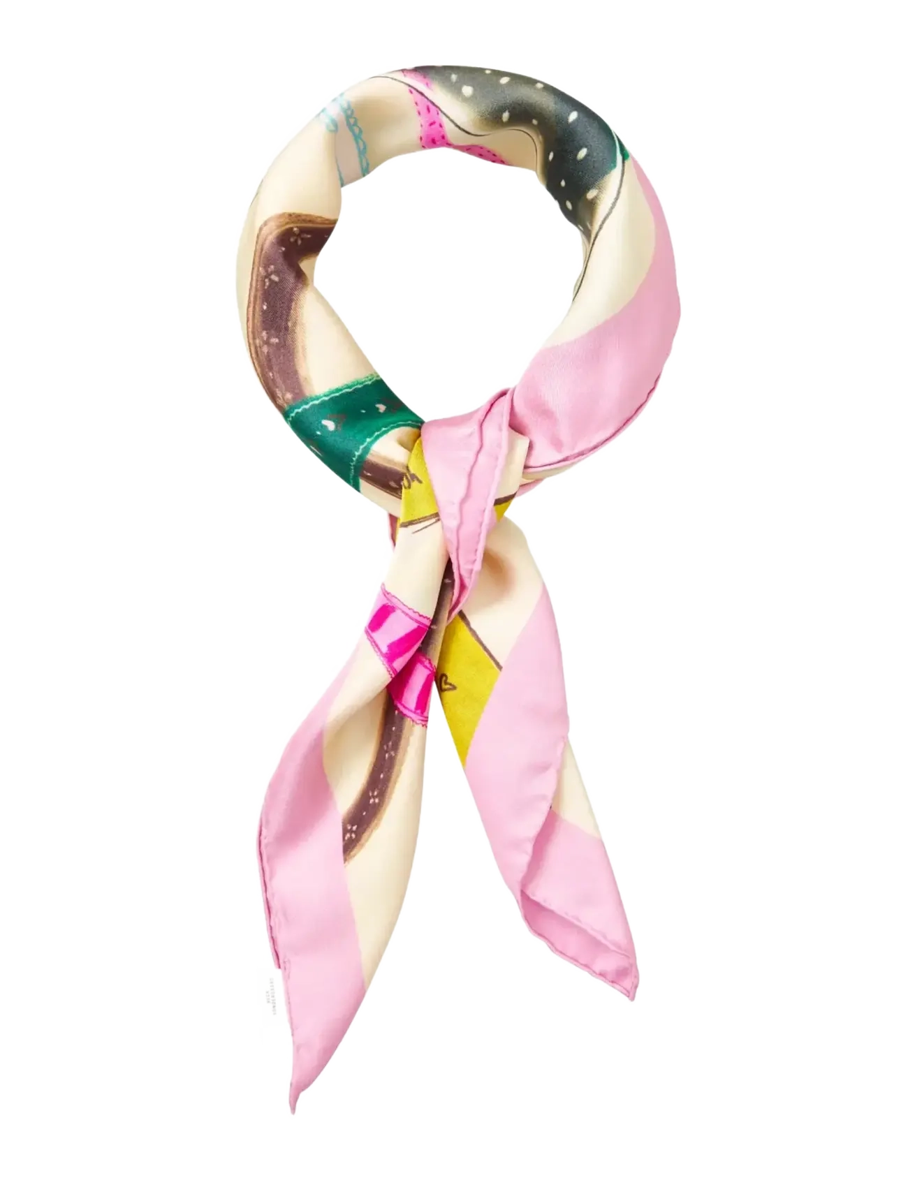 Becksöndergaard - Giftia Sia Scarf - tynde tørklæder - multi col. - 2