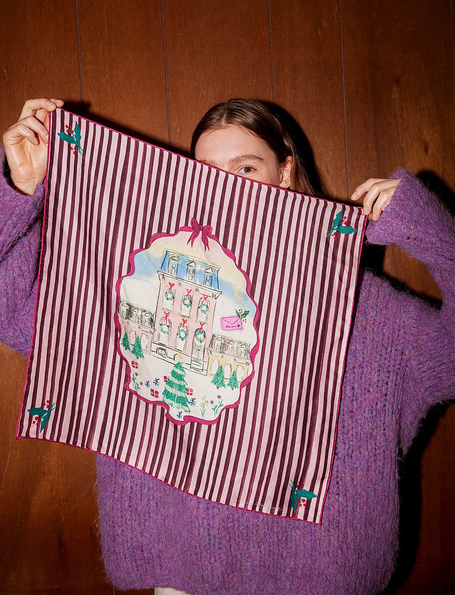 Becksöndergaard - Carola Sia Scarf - tynde tørklæder - multi col. - 0
