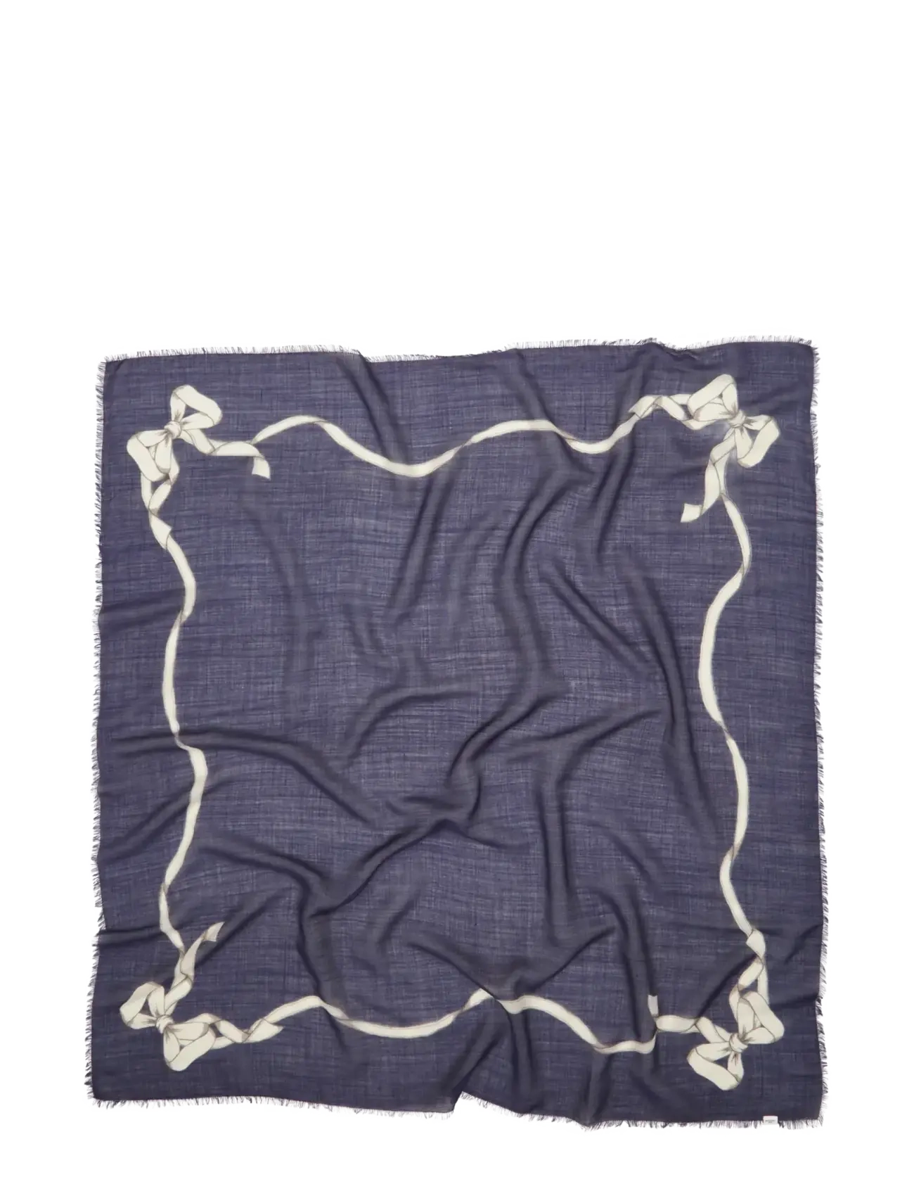 Becksöndergaard Bowtora Siw Scarf - Accessoires - NAVY BLUE / navy