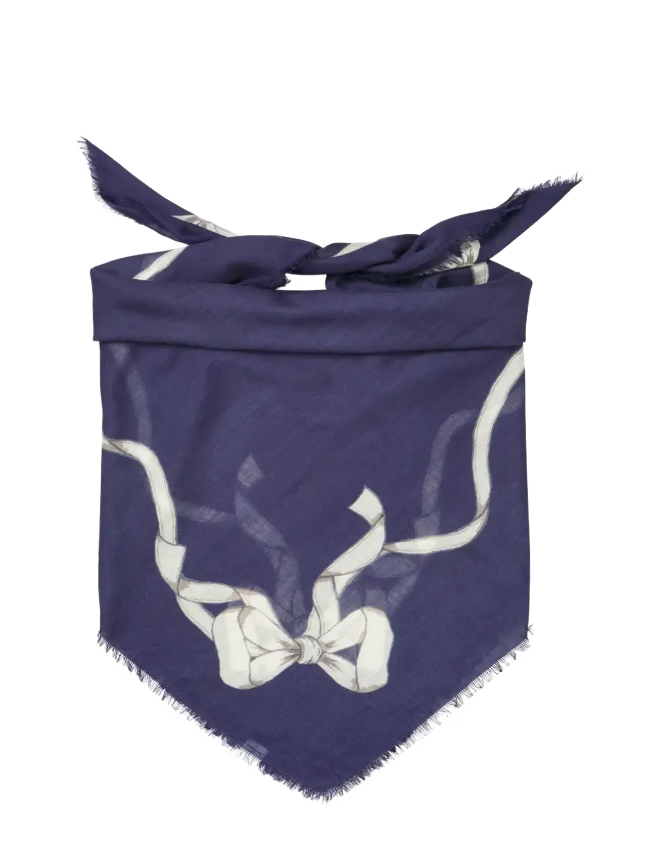 Becksöndergaard - Bowtora Siw Scarf - navy blue - 1