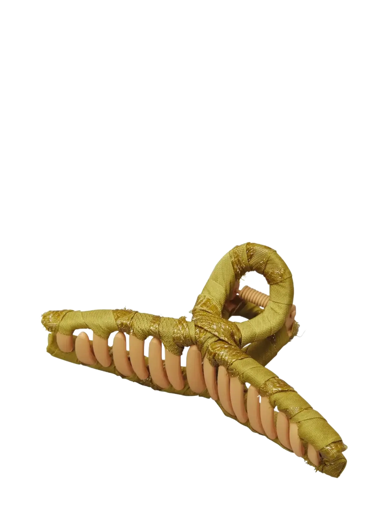 Becksöndergaard Fina Celabrina Hair Claw - BECKSÖNDERGAARD - YELLOW OLIVE / khaki/green