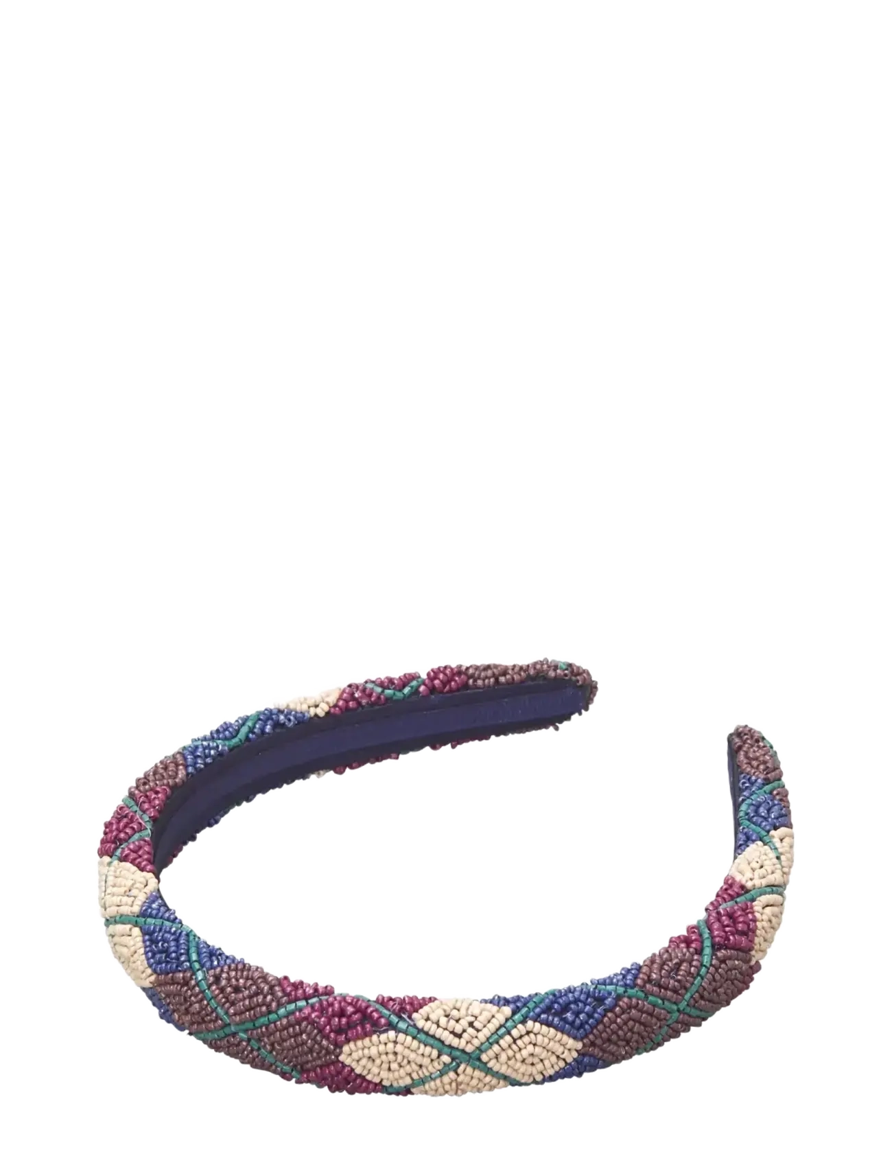 Becksöndergaard Argyle Slim Beaded Hairbrace - Hårband - NAVY BLUE / navy