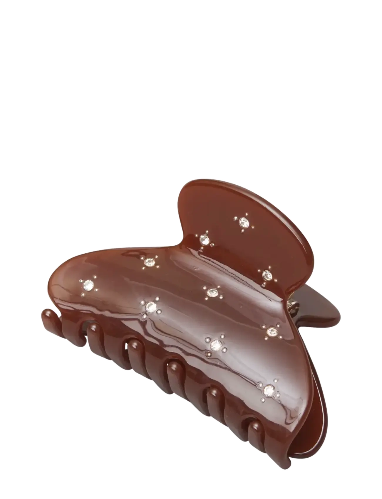 Becksöndergaard Sprinkla Hair Claw - Hårklemmer - HOT FUDGE BROWN / brown