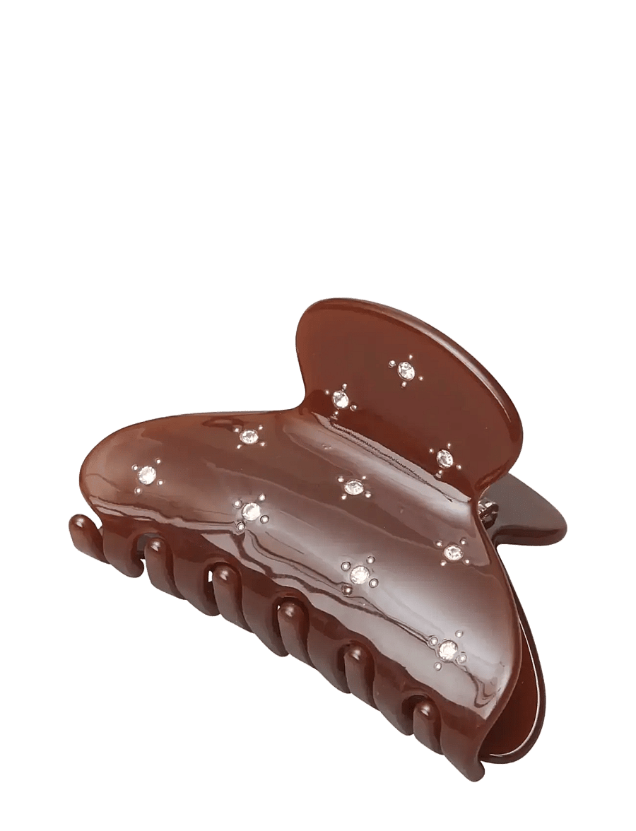 Becksöndergaard - Sprinkla Hair Claw - hot fudge brown - 0