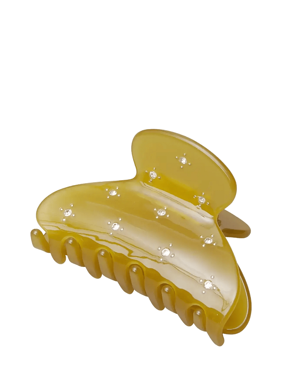 Becksöndergaard - Sprinkla Hair Claw - yellow olive - 0