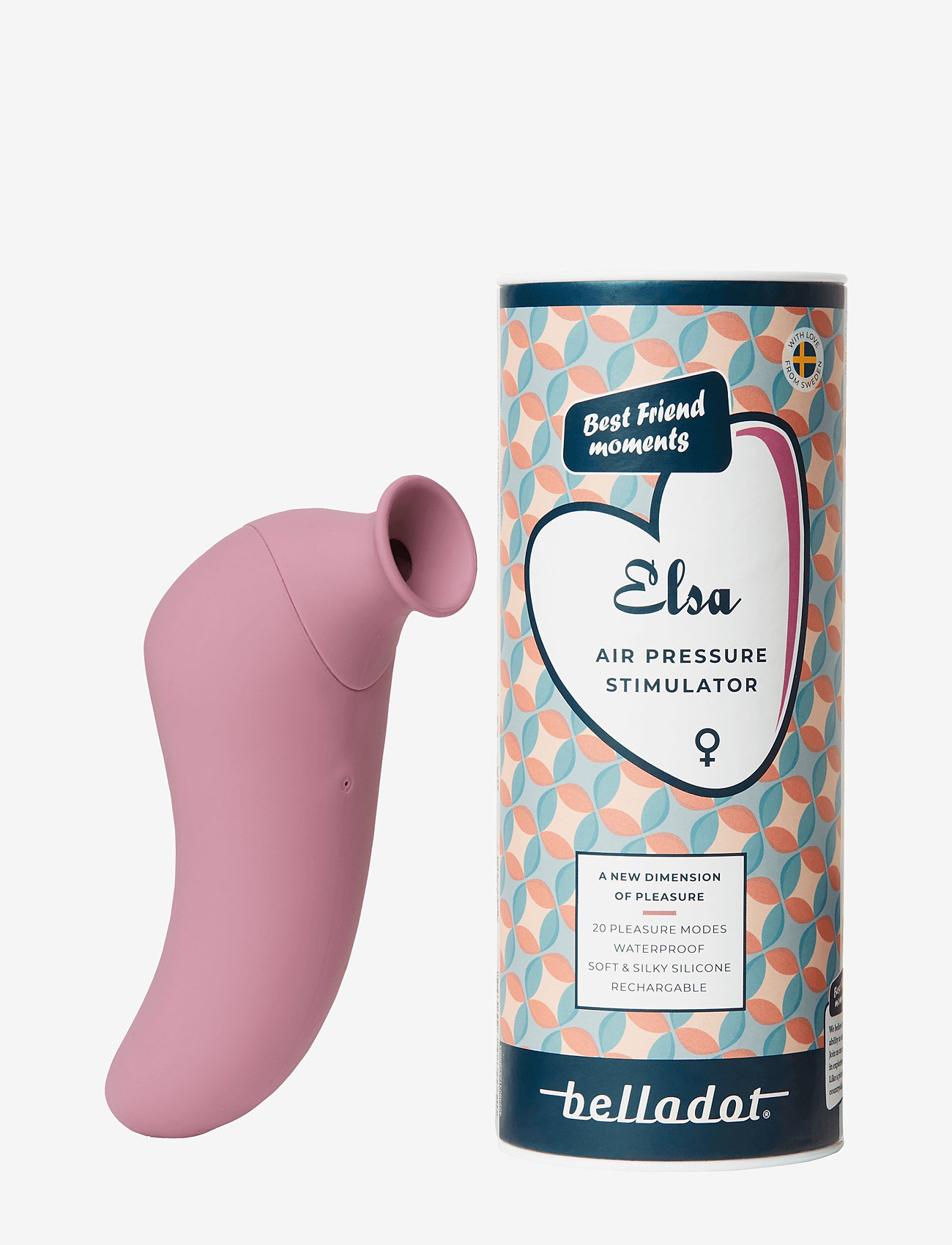 Belladot - Elsa Air Pressure Stimulator - sex & intimacy - pink - 0