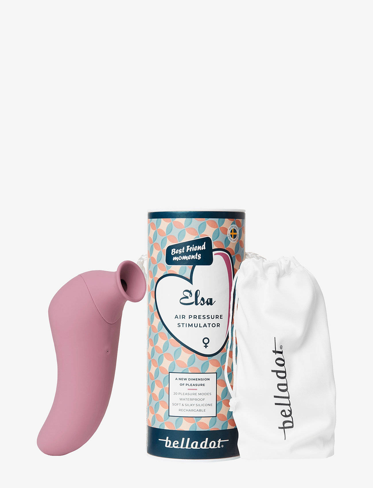 Belladot - Elsa Air Pressure Stimulator - sex & intimacy - pink - 2