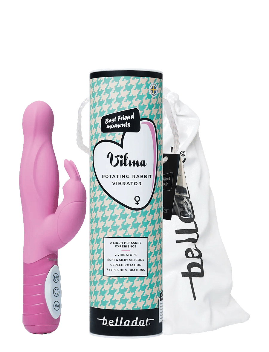 Belladot - Vilma rotating rabbit pink - sex & intimacy - pink - 2