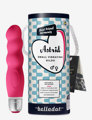 Astrid Small Vibrating Dildo Red - RED