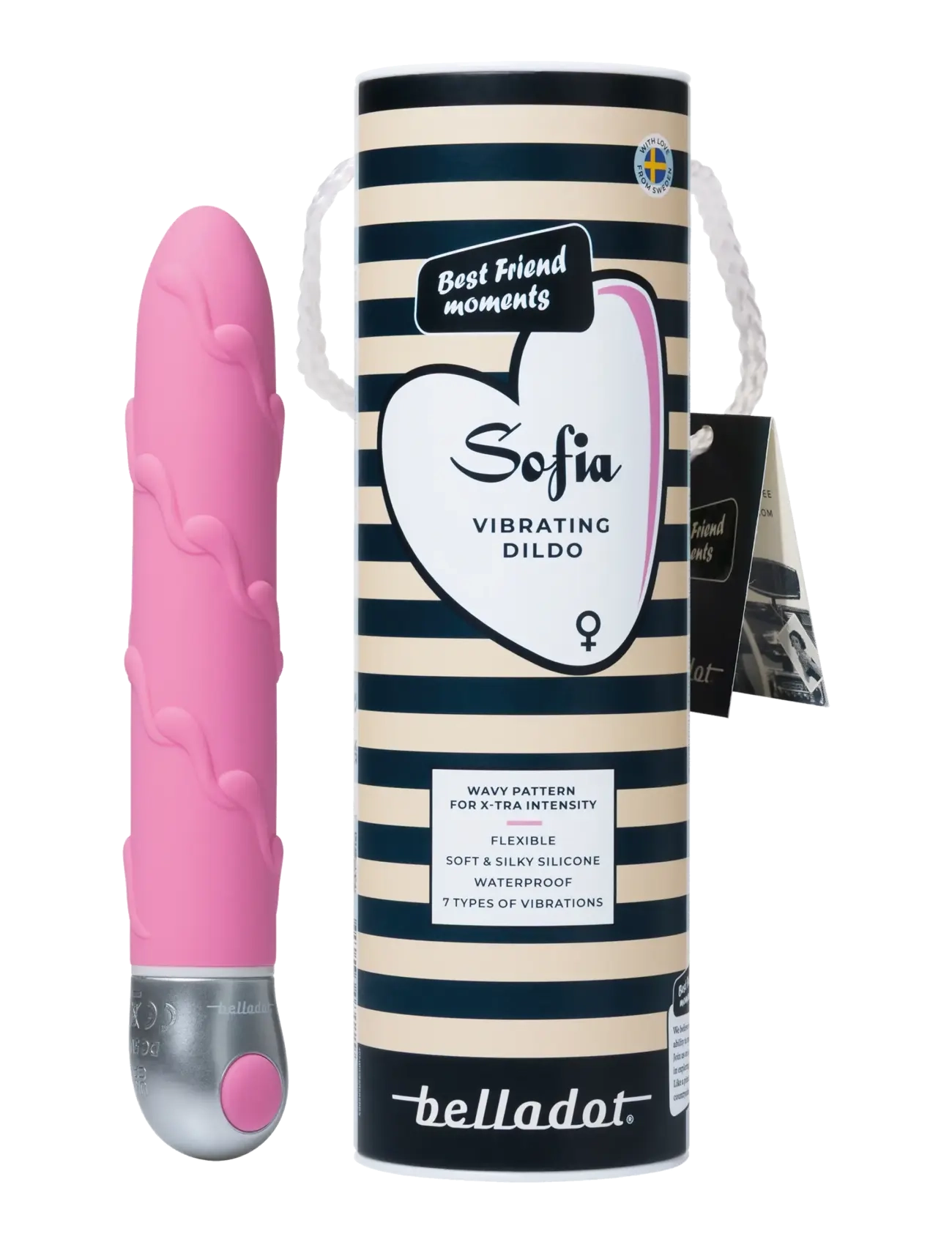 Belladot Sofia vibrator pink - Vibratorer - PINK / pink/rose