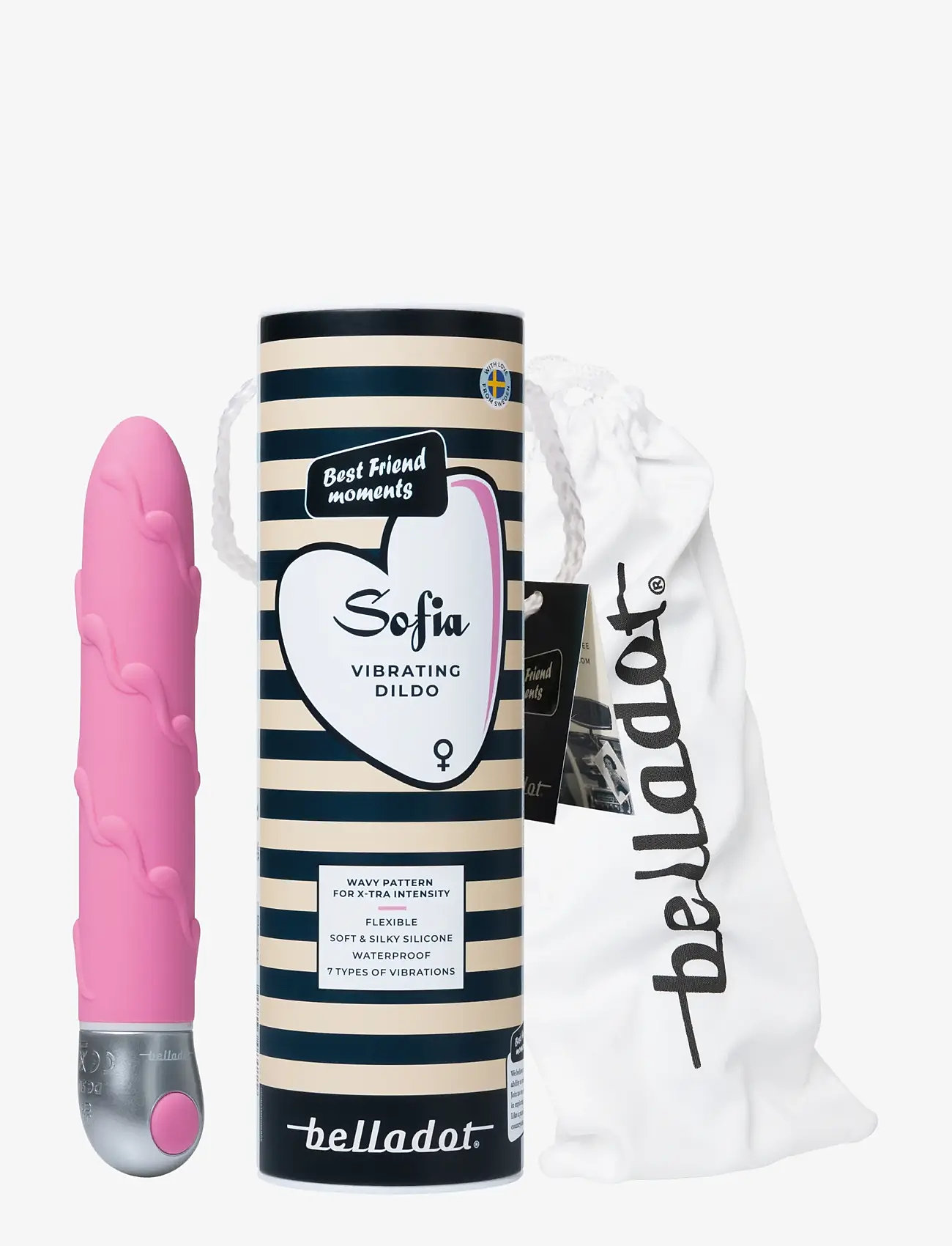 Belladot - Sofia vibrator pink - laveste priser - pink - 2