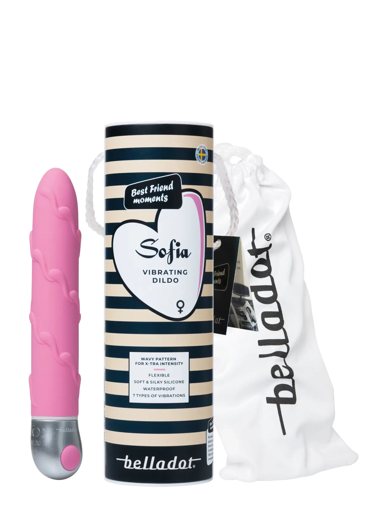Belladot - Sofia vibrator pink - vibratorer - pink - 2