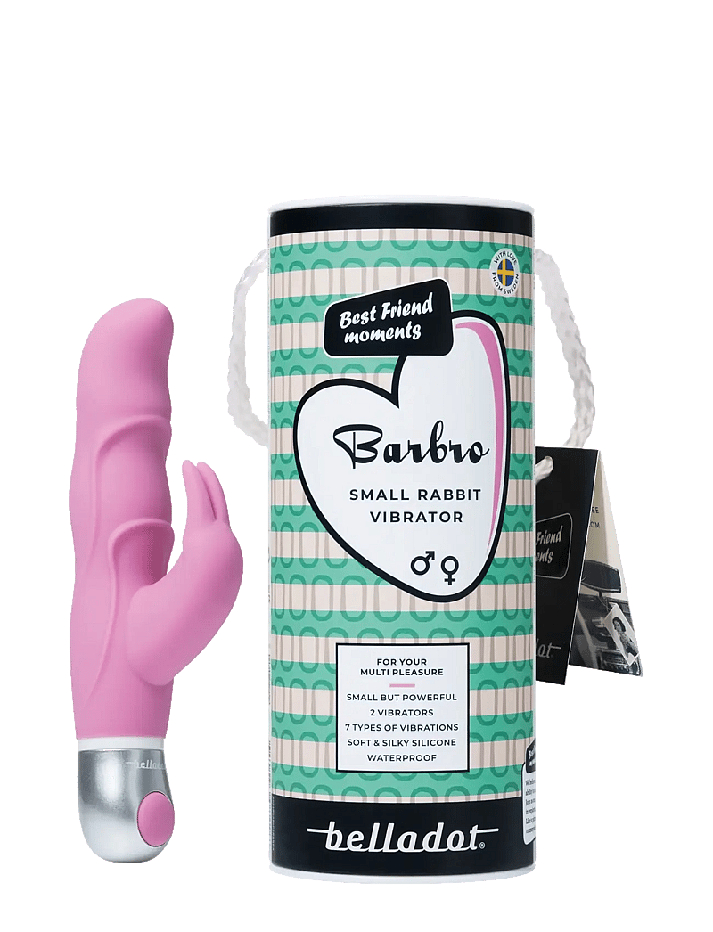 Belladot - Barbro Small Rabbit Vibrator Pink - sex & intimacy - pink - 0